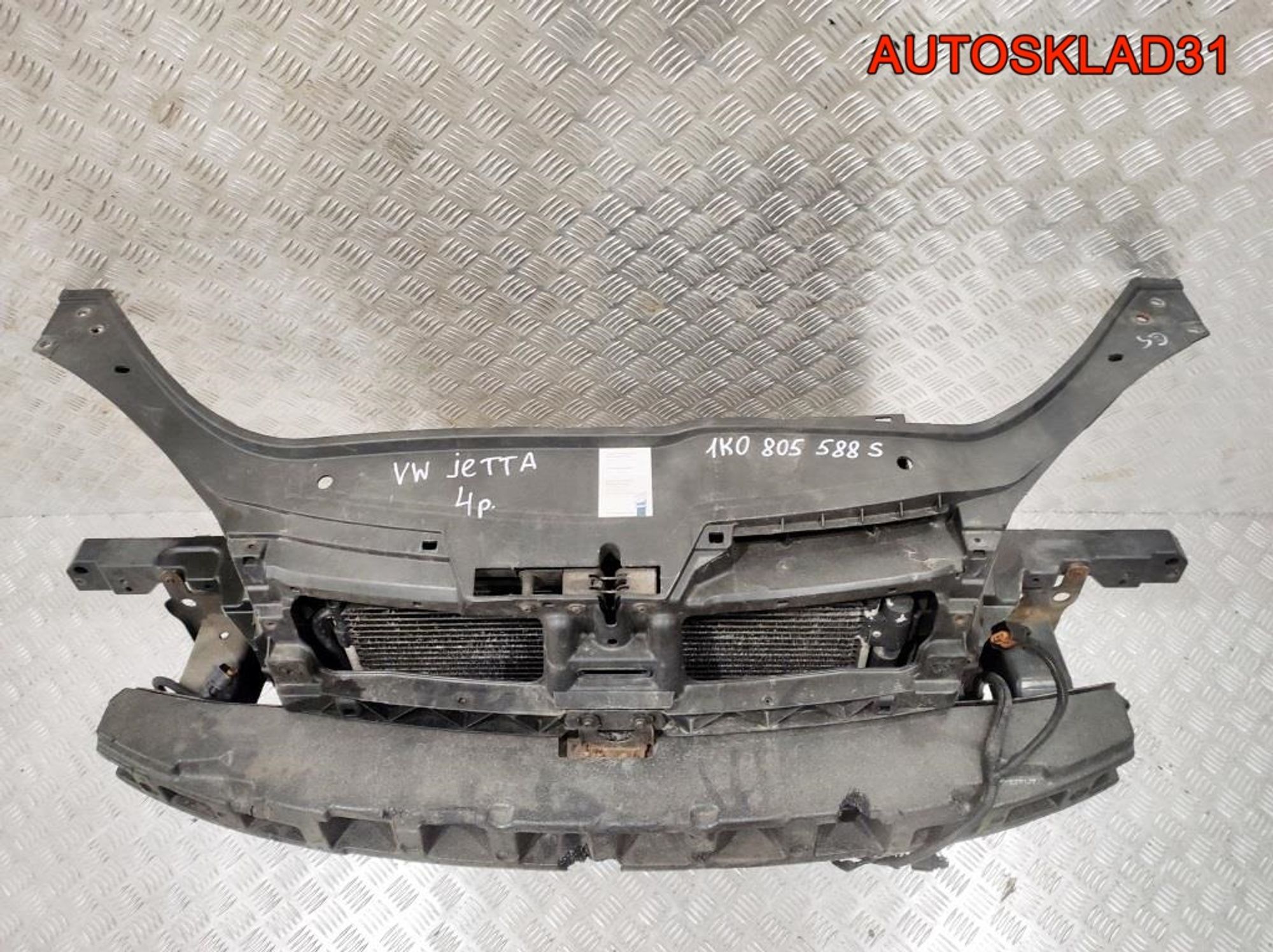 Панель передняя в сборе VW Golf 5 1K0805588S (Р), 28000 рублей, Дубовое