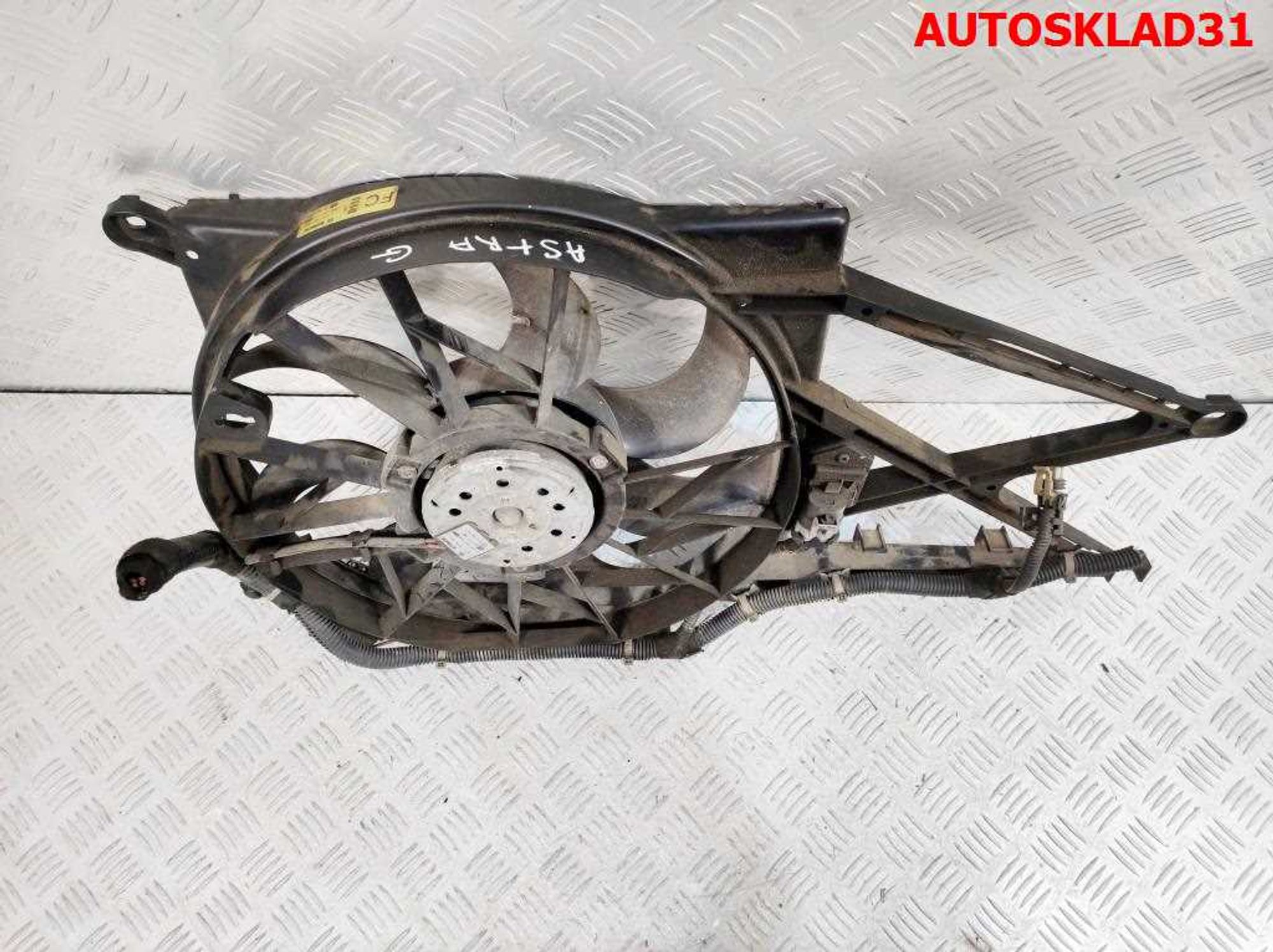 Вентилятор охлаждения радиатора Opel Zafira A 9157709, 3500 рублей, Дубовое