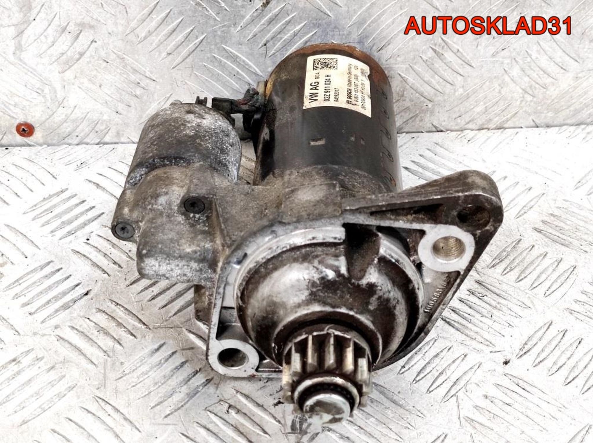 Стартер Volkswagen Passat B6 2,0 Дизель 02Z911024H, 4000 рублей, Дубовое