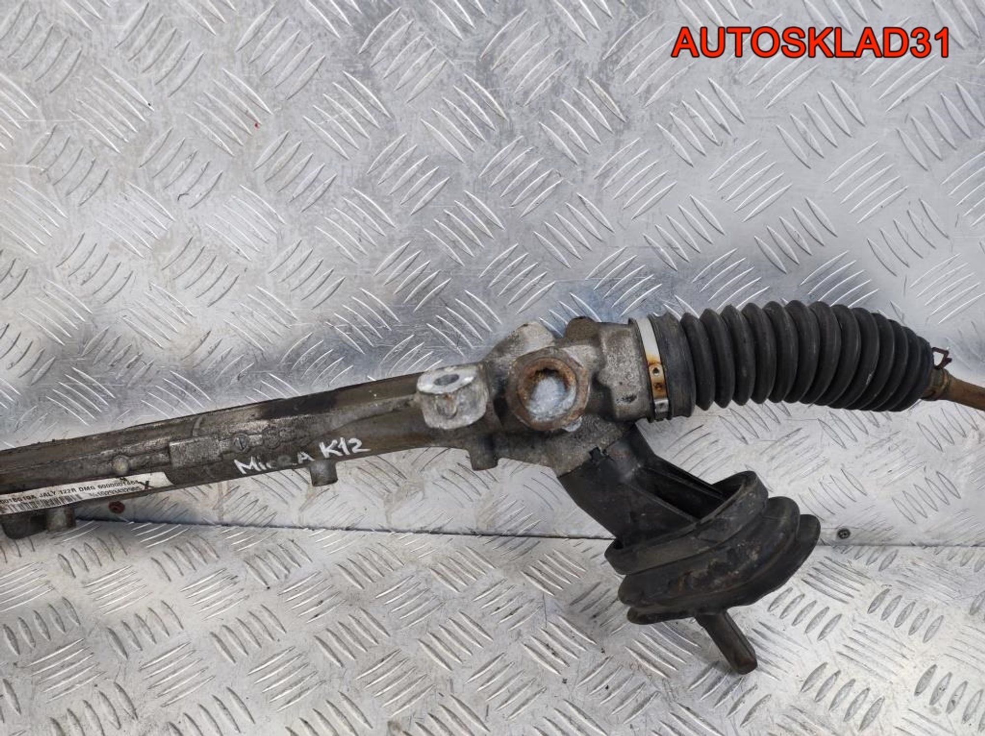 Рейка рулевая Nissan Micra K12E 48001BG10A, 9000 рублей, Дубовое