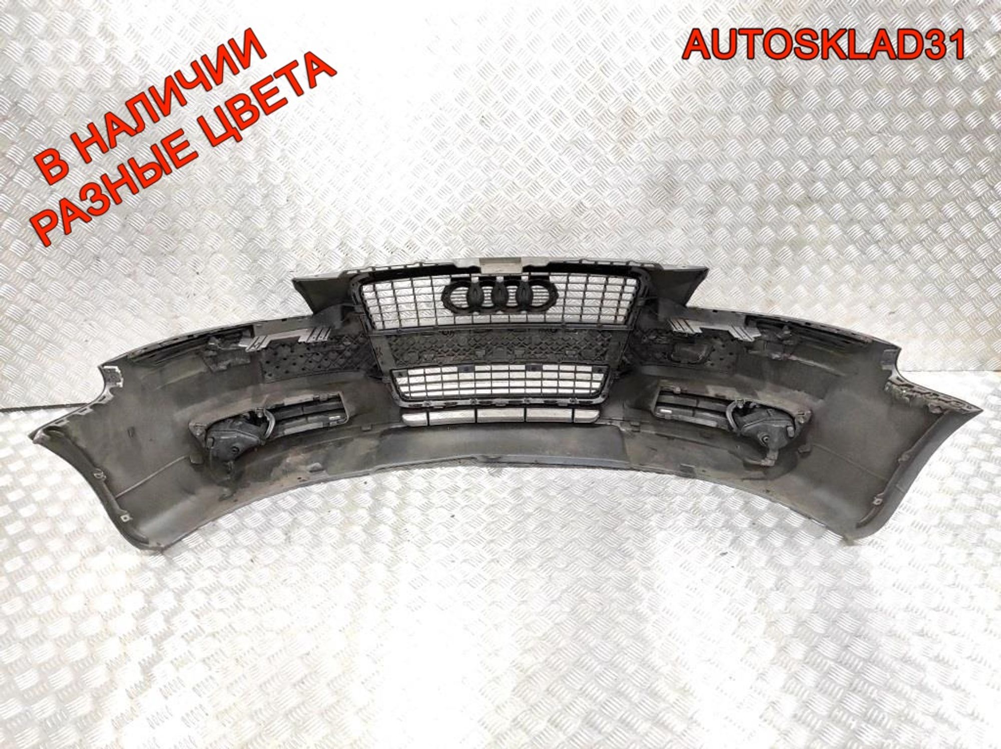 Бампер передний Audi A3 8P Рестайлинг 8P4807437, 30000 рублей, Дубовое