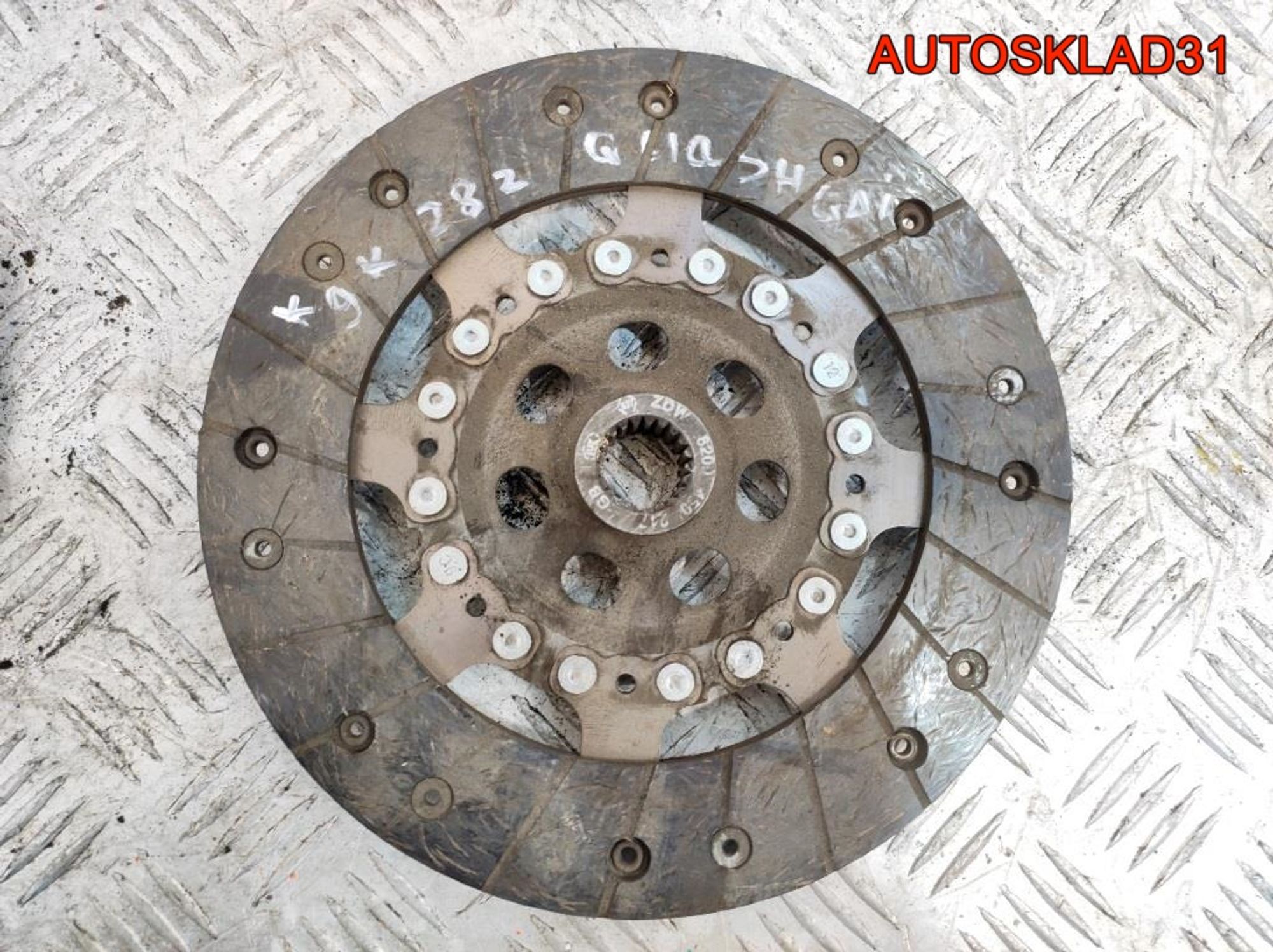 Комплект сцепления Nissan Qashqai J10 1,5 K9K 282 8200450217, 5000 рублей, Дубовое