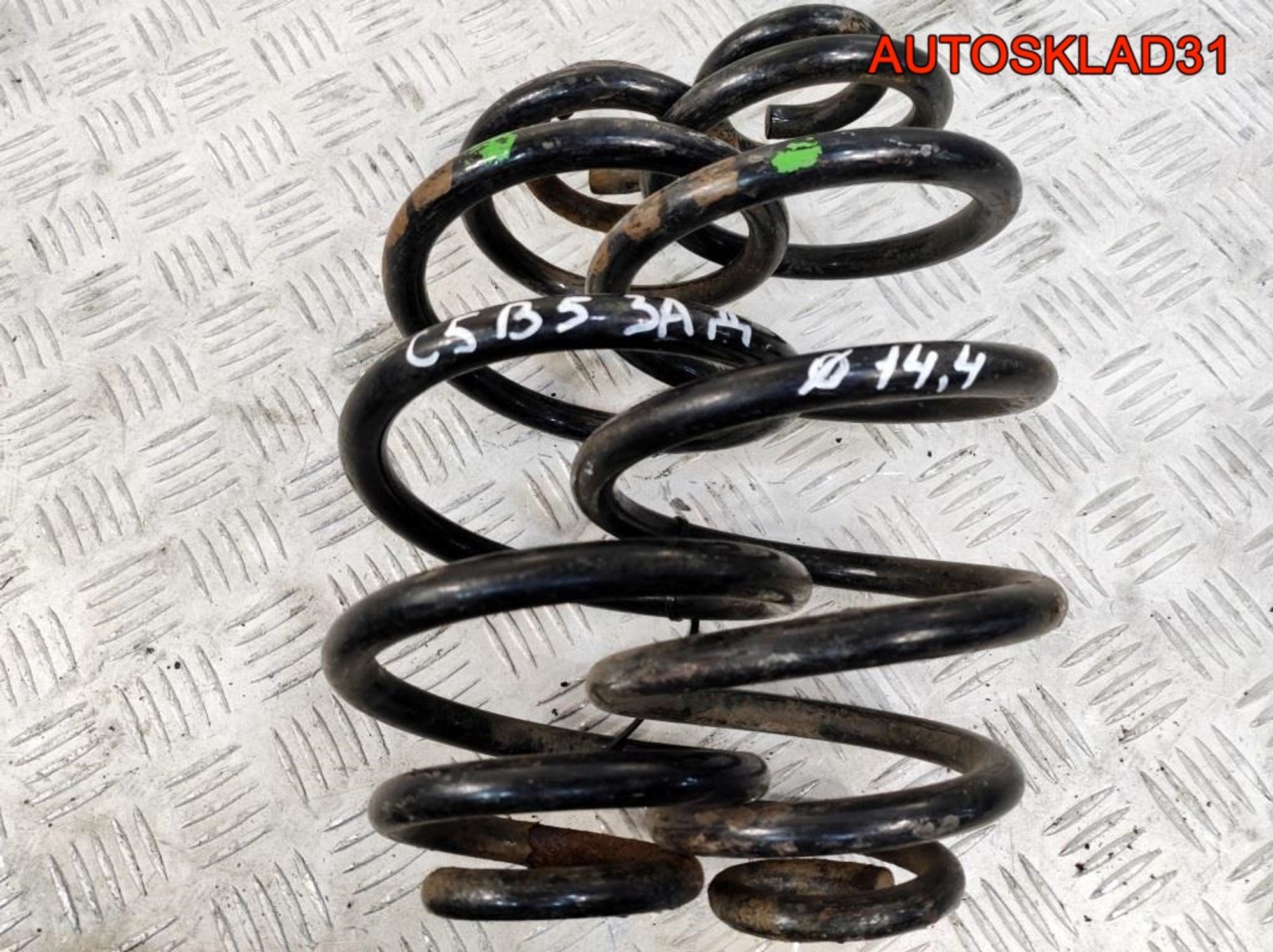 Пружина задняя Audi A6 C5 3B0511115S, 1800 рублей, Дубовое