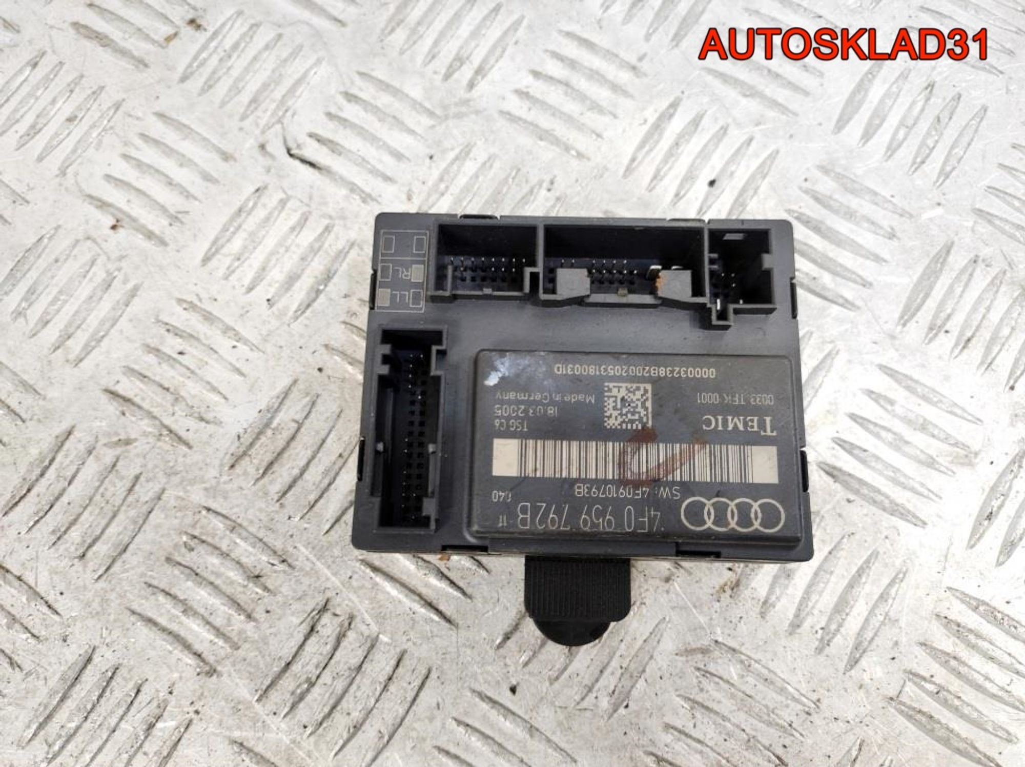 Блок комфорта Audi A6 C6 4F0959792B, 1400 рублей, Дубовое