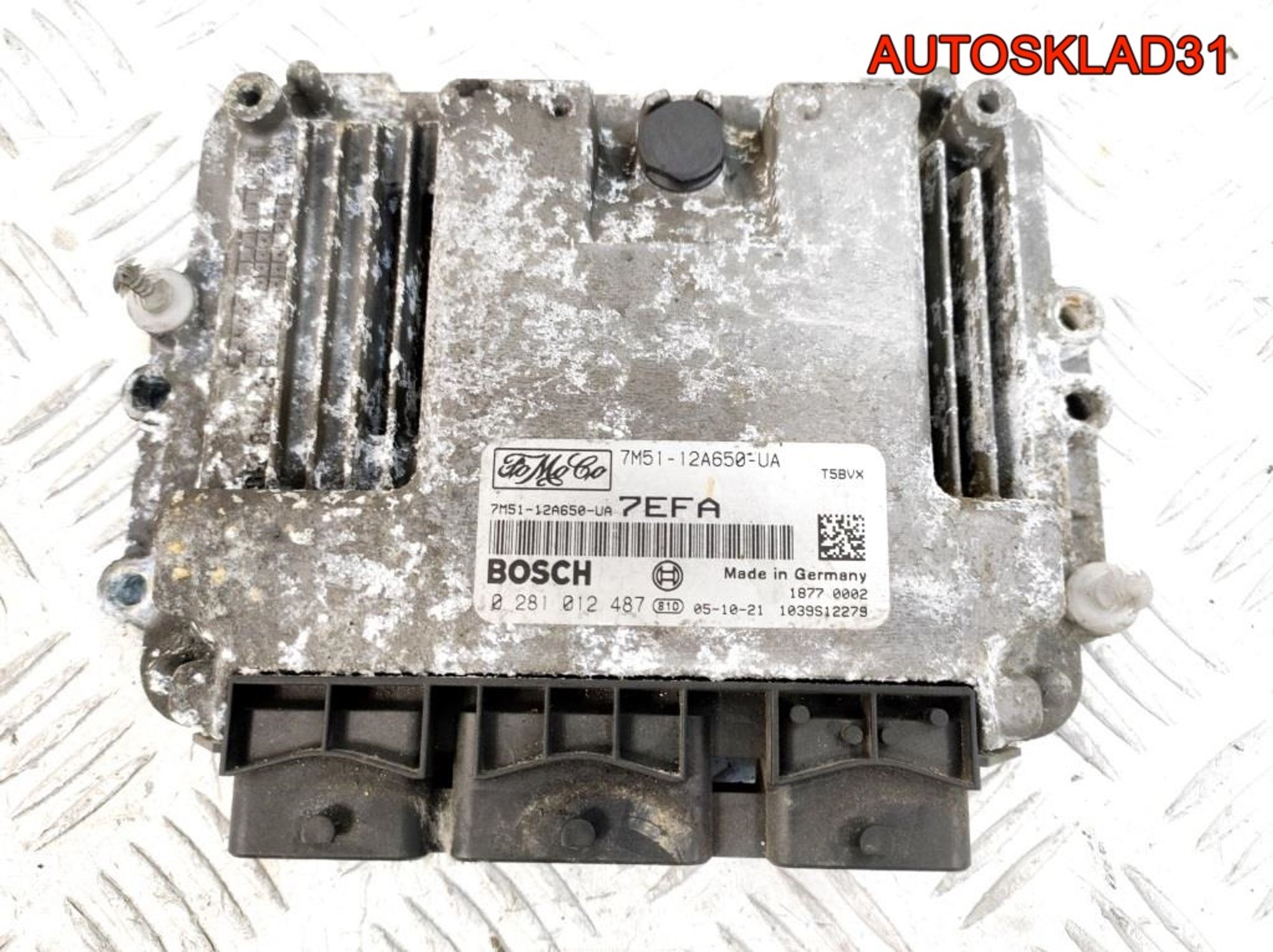 Блок ЭБУ Ford Focus 2 1,6 Дизель 7M5112A650UA, 2500 рублей, Дубовое