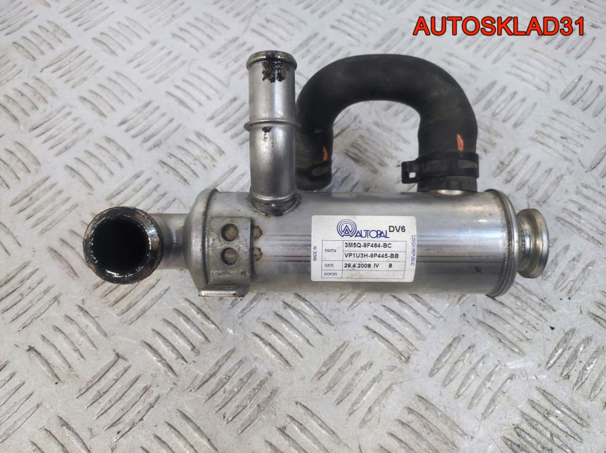 Радиатор EGR Ford Focus 2 1,6 G8DB 3M5Q9F464BC, 900 рублей, Дубовое