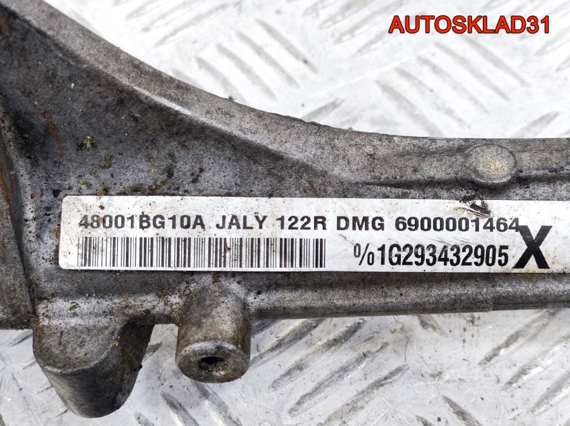 Рейка рулевая Nissan Micra K12E 48001BG10A, 9000 рублей, Дубовое