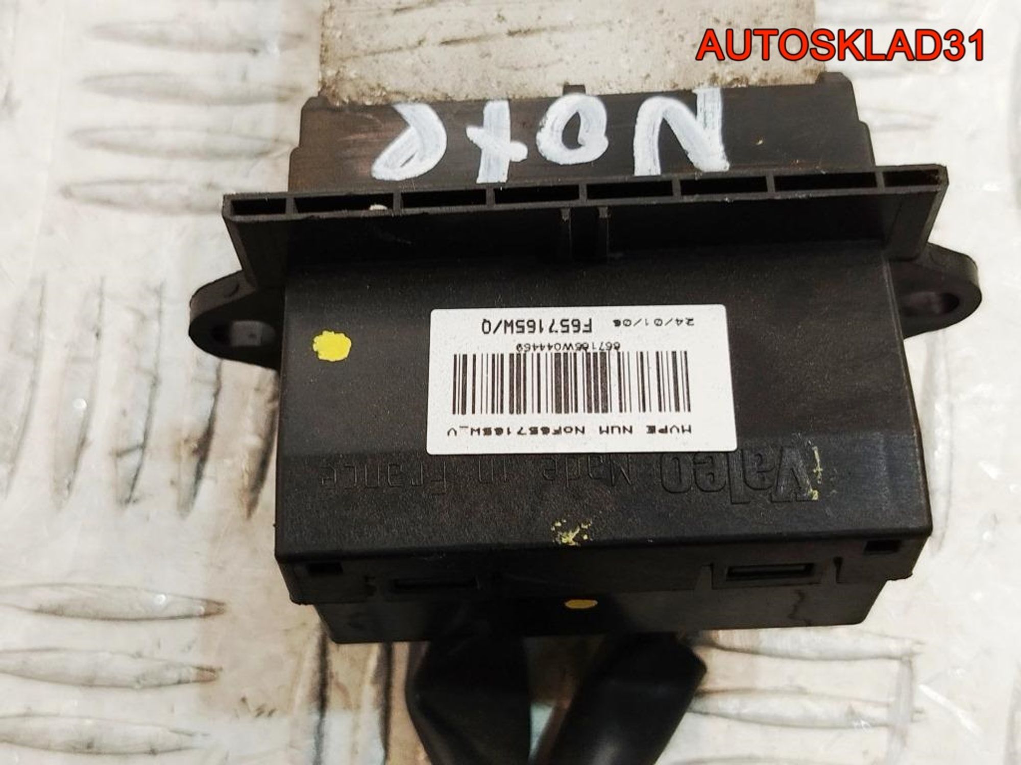 Резистор отопителя Nissan Note E11 F657165W, 1500 рублей, Дубовое