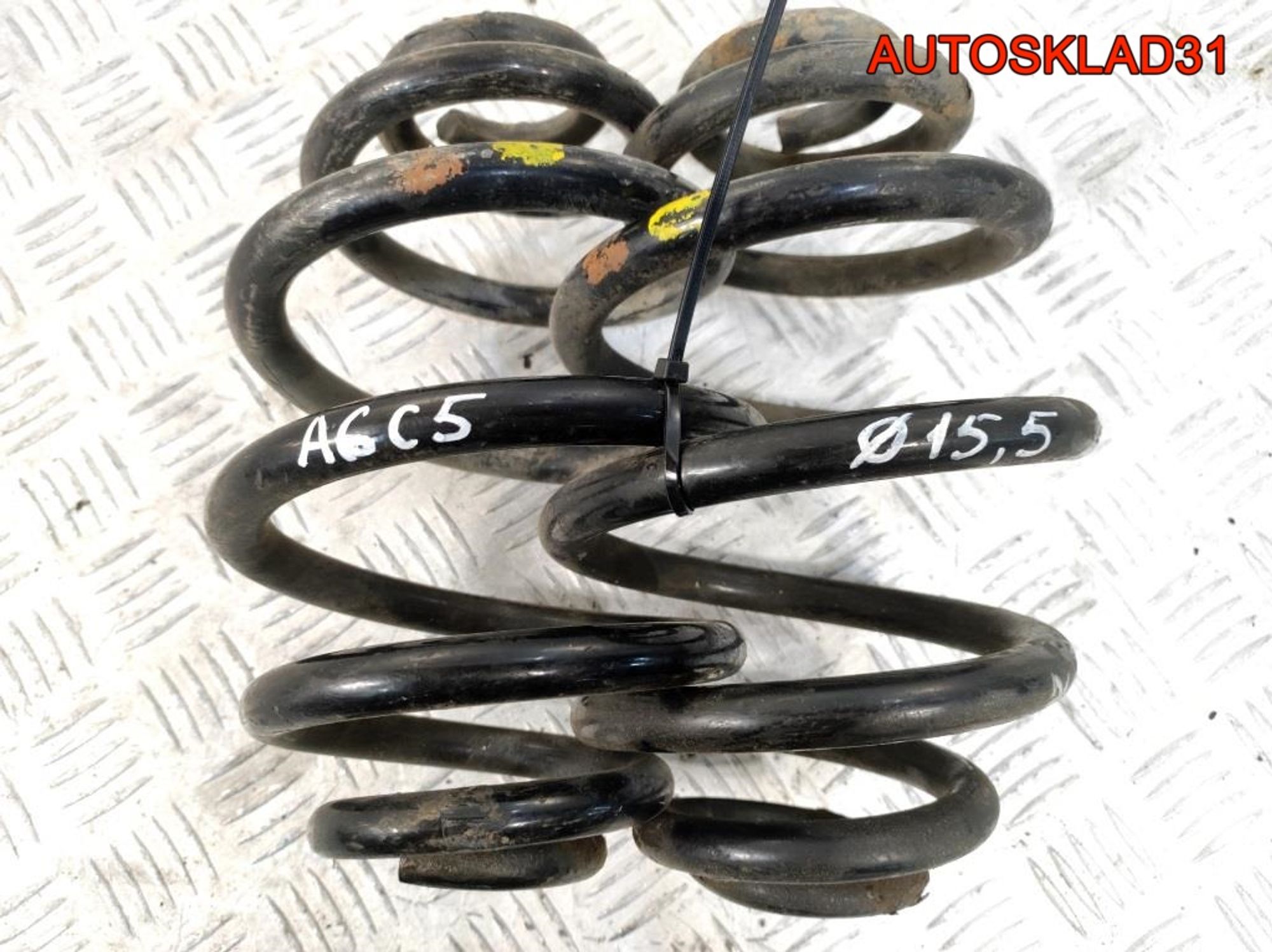 Пружина задняя Audi A6 C5 4B0511115AM Универсал, 1800 рублей, Дубовое