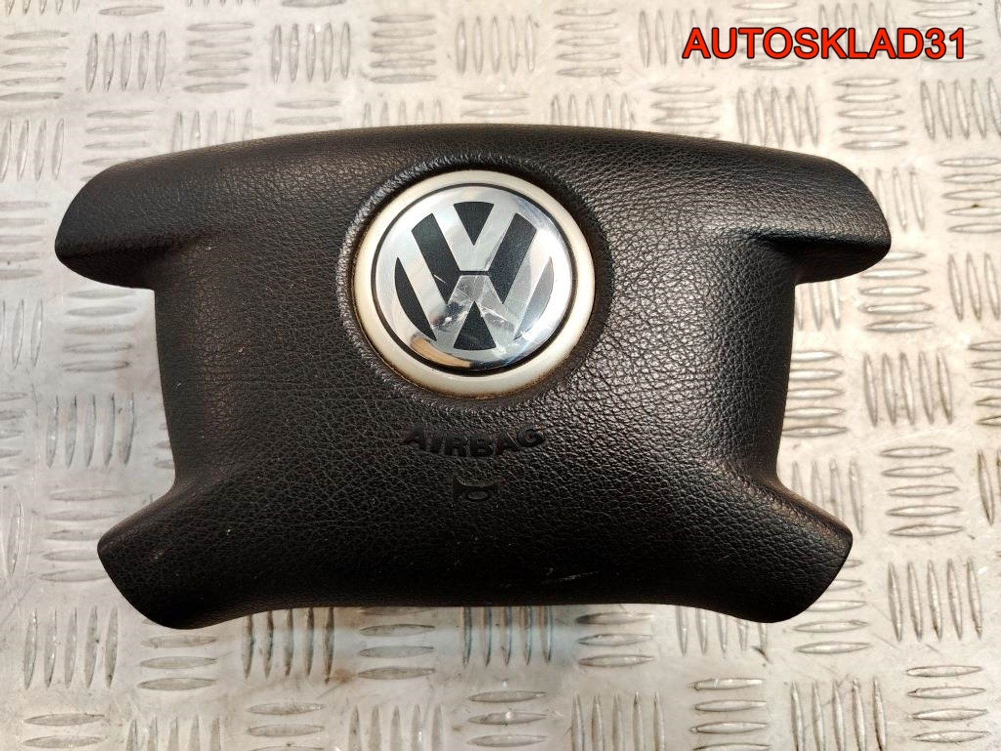 Подушка безопасности в руль Volkswagen 2004-2010 2K0880201A, 3000 рублей, Дубовое