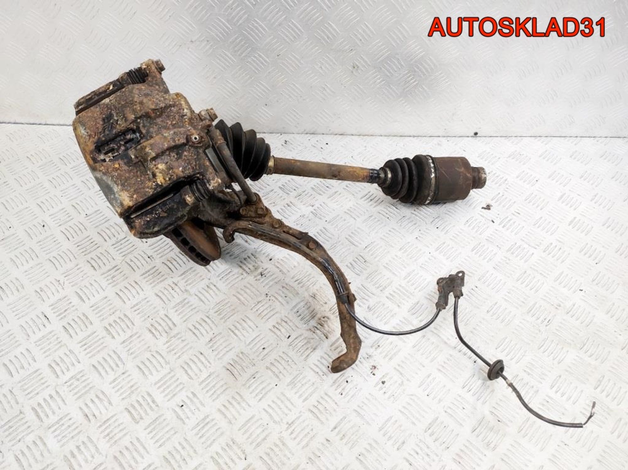 Кулак передний левый в сборе Honda Shuttle 2.3  F23A7, 7000 рублей, Дубовое