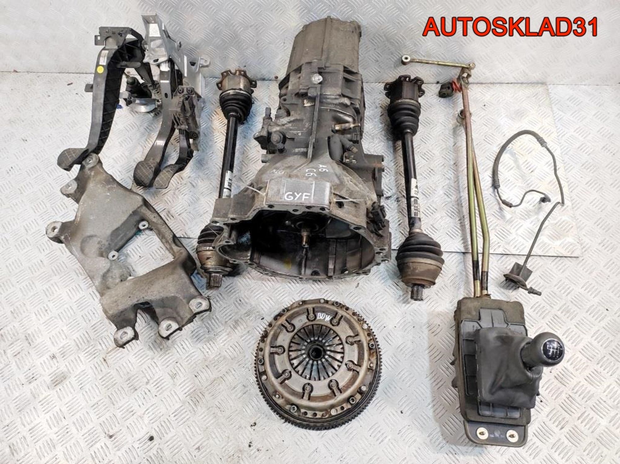 Комплект МКПП GYF Audi A6 C6 2.4 BDW Бензин, 108000 рублей, Дубовое