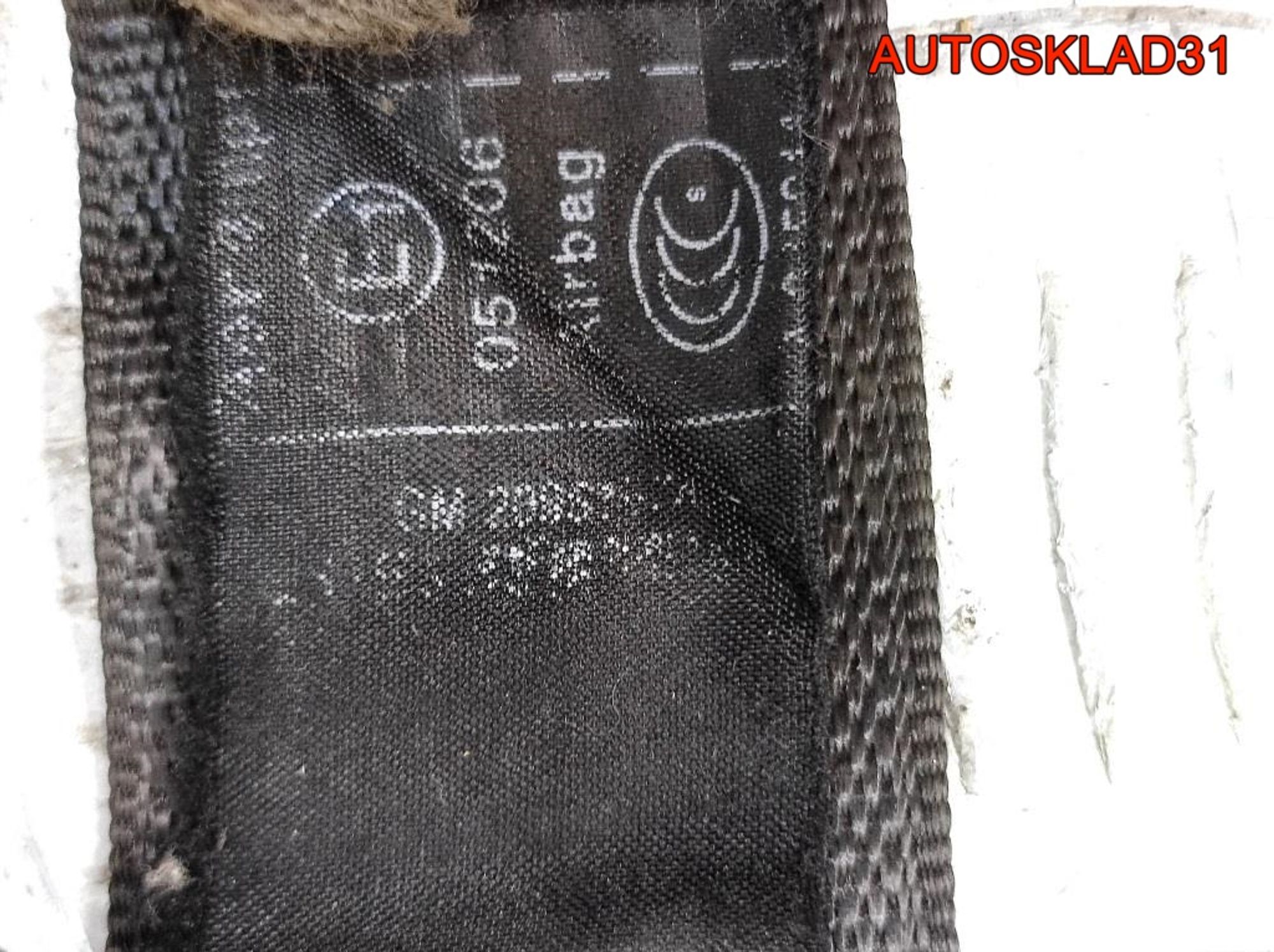 Ремень безопасности передний правый Opel Insignia 306834710, 3600 рублей, Дубовое