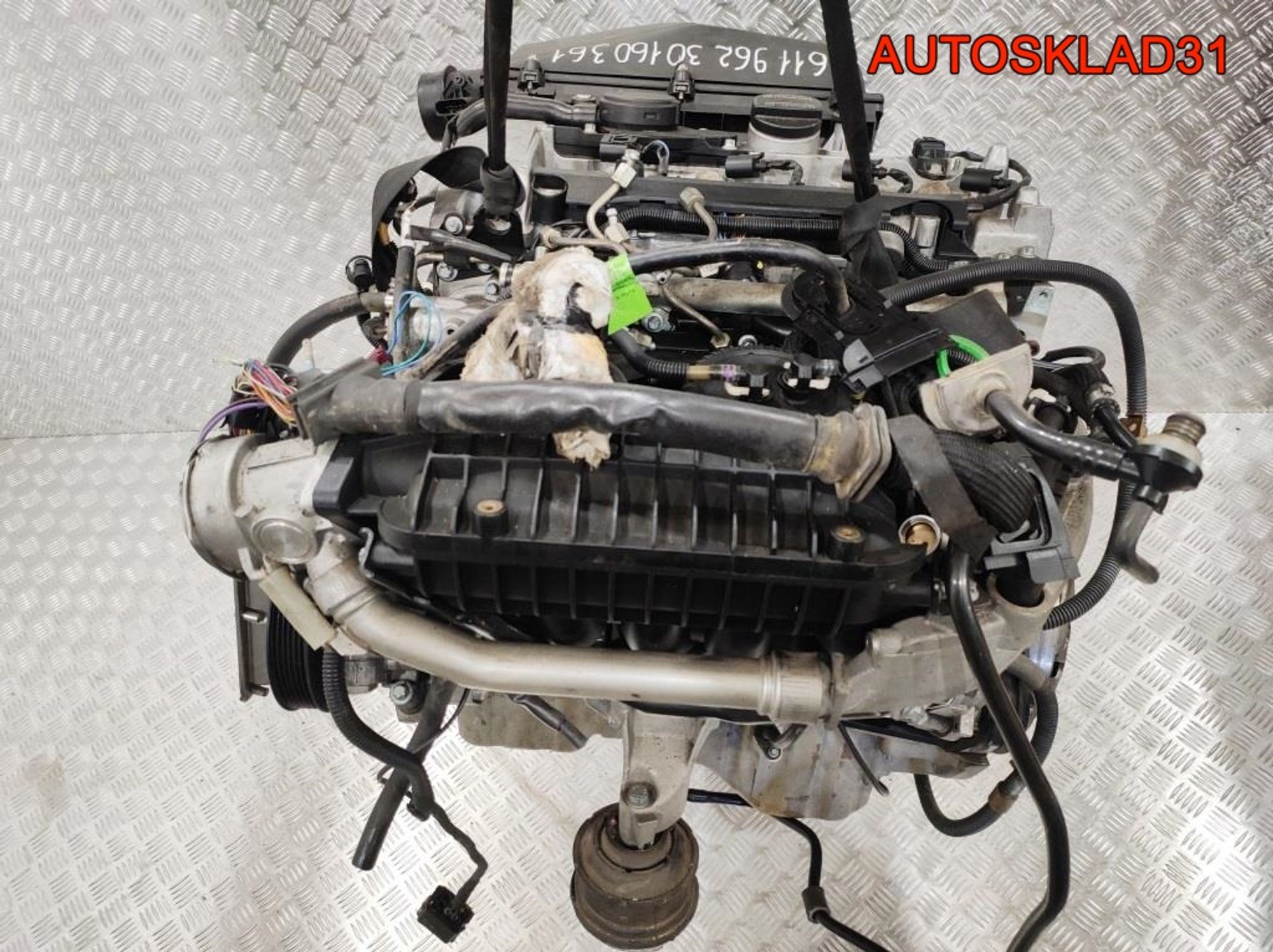 Двигатель OM611.962 Mercedes W203 2.2 Пробег 20 км, 180000 рублей, Дубовое