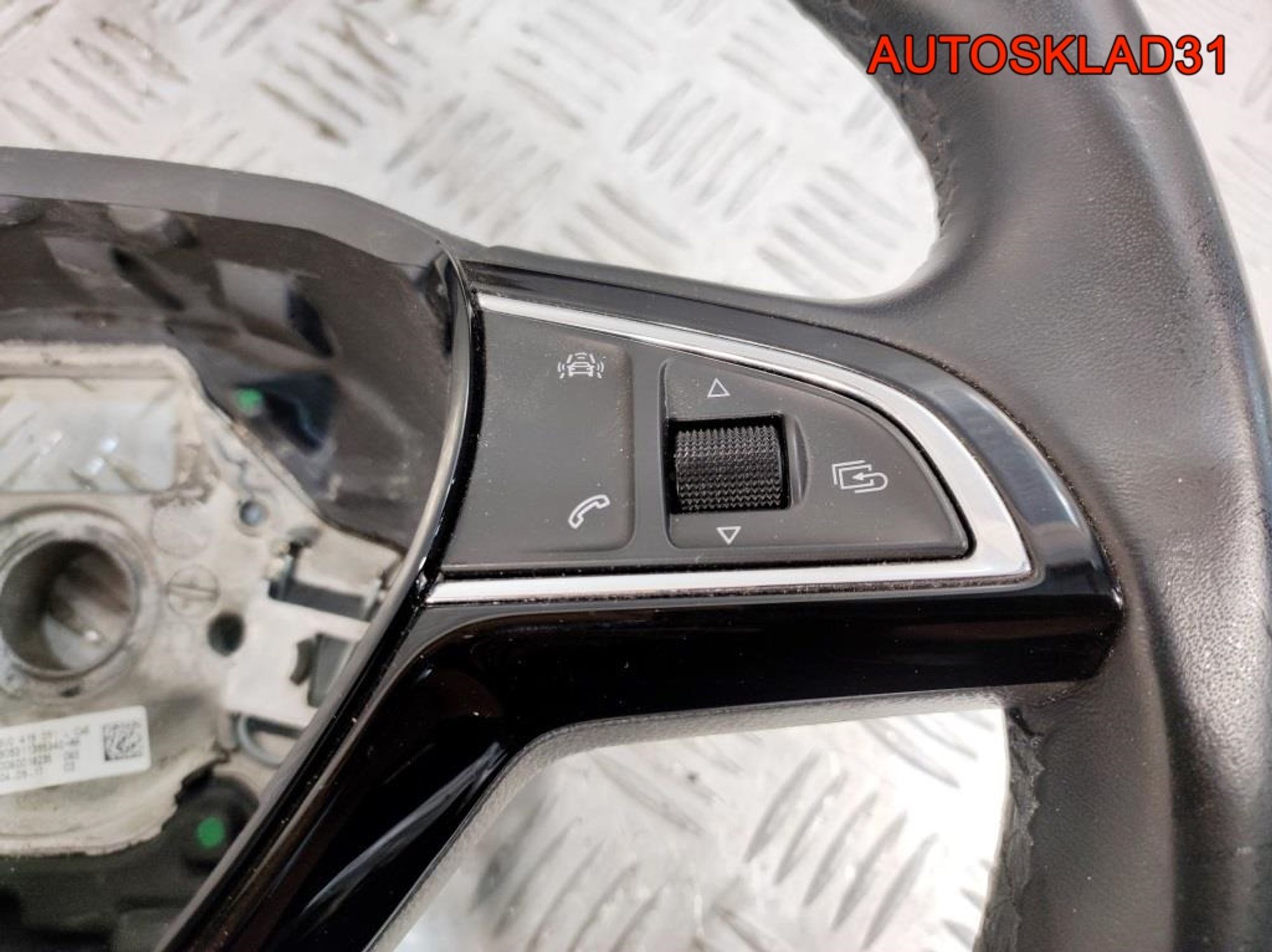 Рулевое колесо Кожа Skoda Rapid 3V0419091L, 15300 рублей, Дубовое