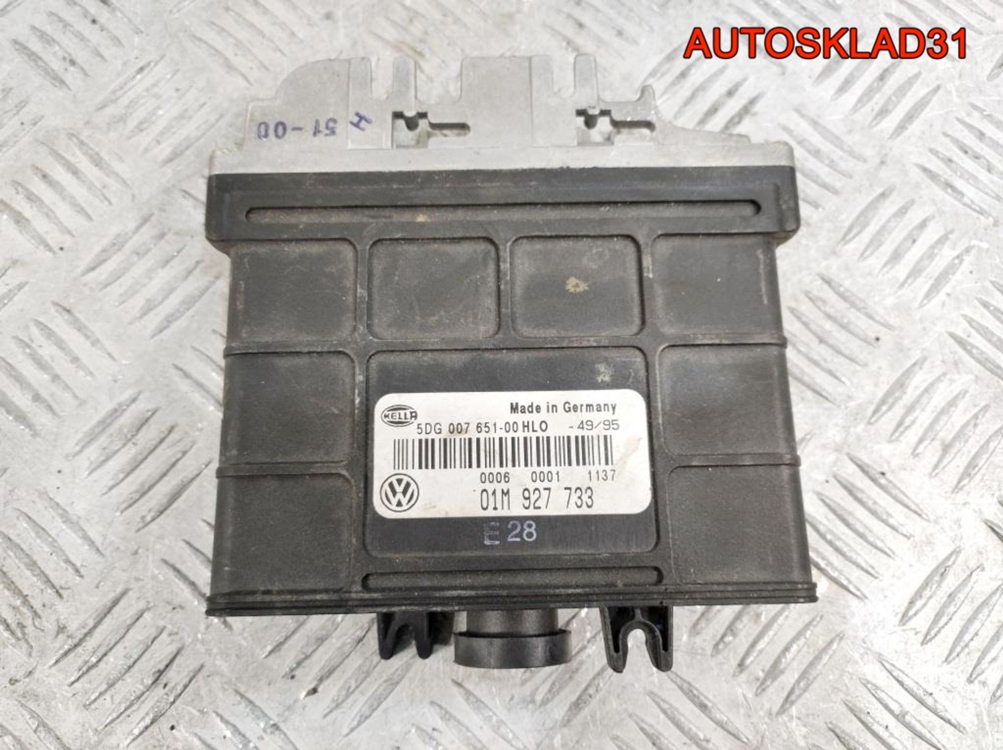 Блок ЭБУ АКПП VW Golf 3 1,8 Бензин 01M927733, 2500 рублей, Дубовое