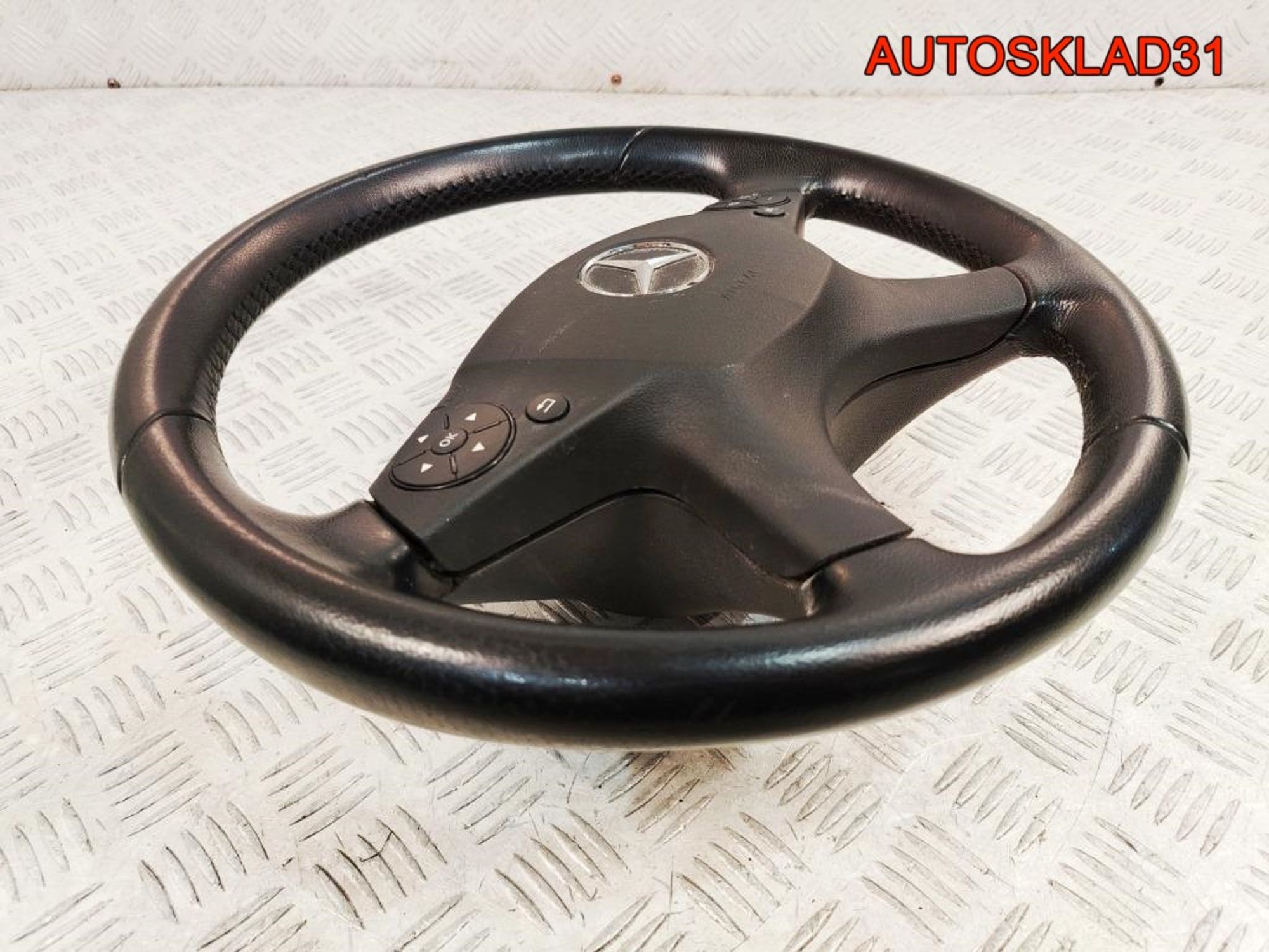 Рулевое колесо с AIR BAG Mercedes Benz W204 A2044600303, 8000 рублей, Дубовое