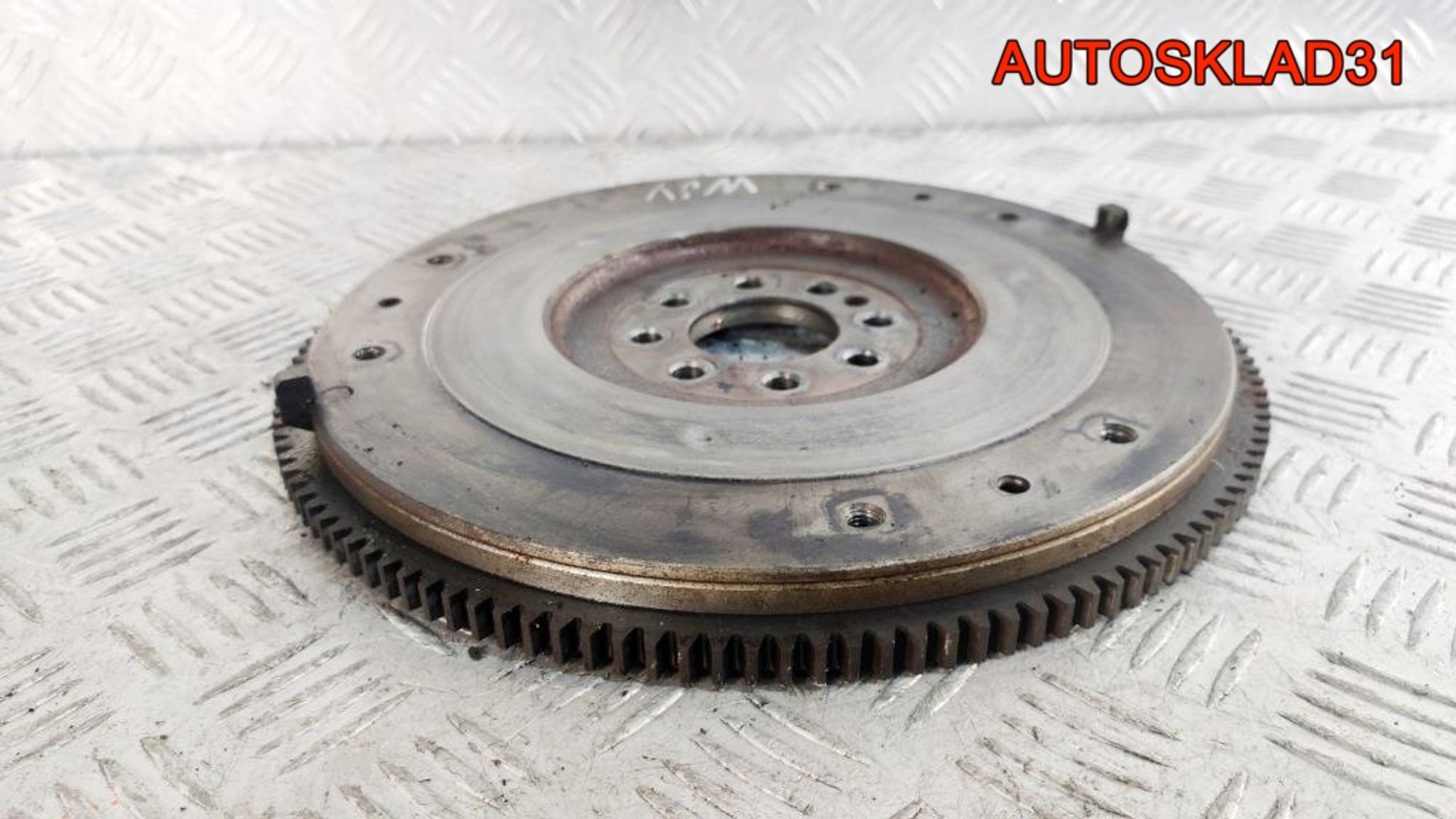 Маховик в сборе со сцеплением Citroen Berlingo M59 1,9 PSA WJY 10DXFR 9637267710, 1000 рублей, Дубовое