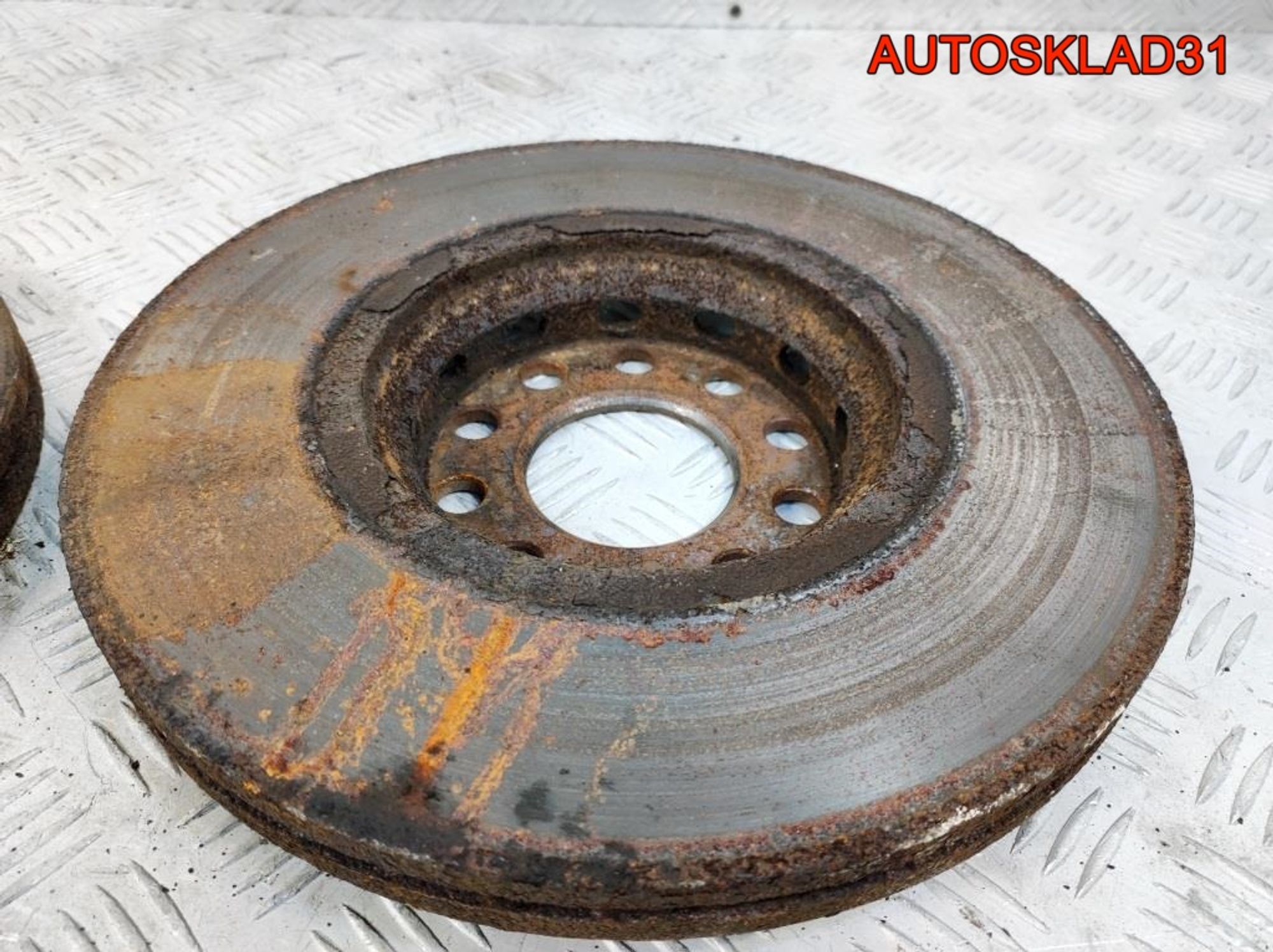 Диск тормозной передний 312 мм Audi A6 C5 Рест, 3300 рублей, Дубовое