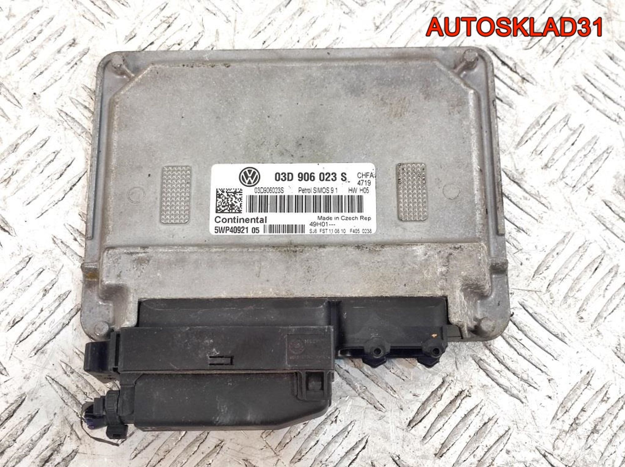 Блок ЭБУ Skoda Fabia 2 1,2 CHF 03D906023S, 10000 рублей, Дубовое