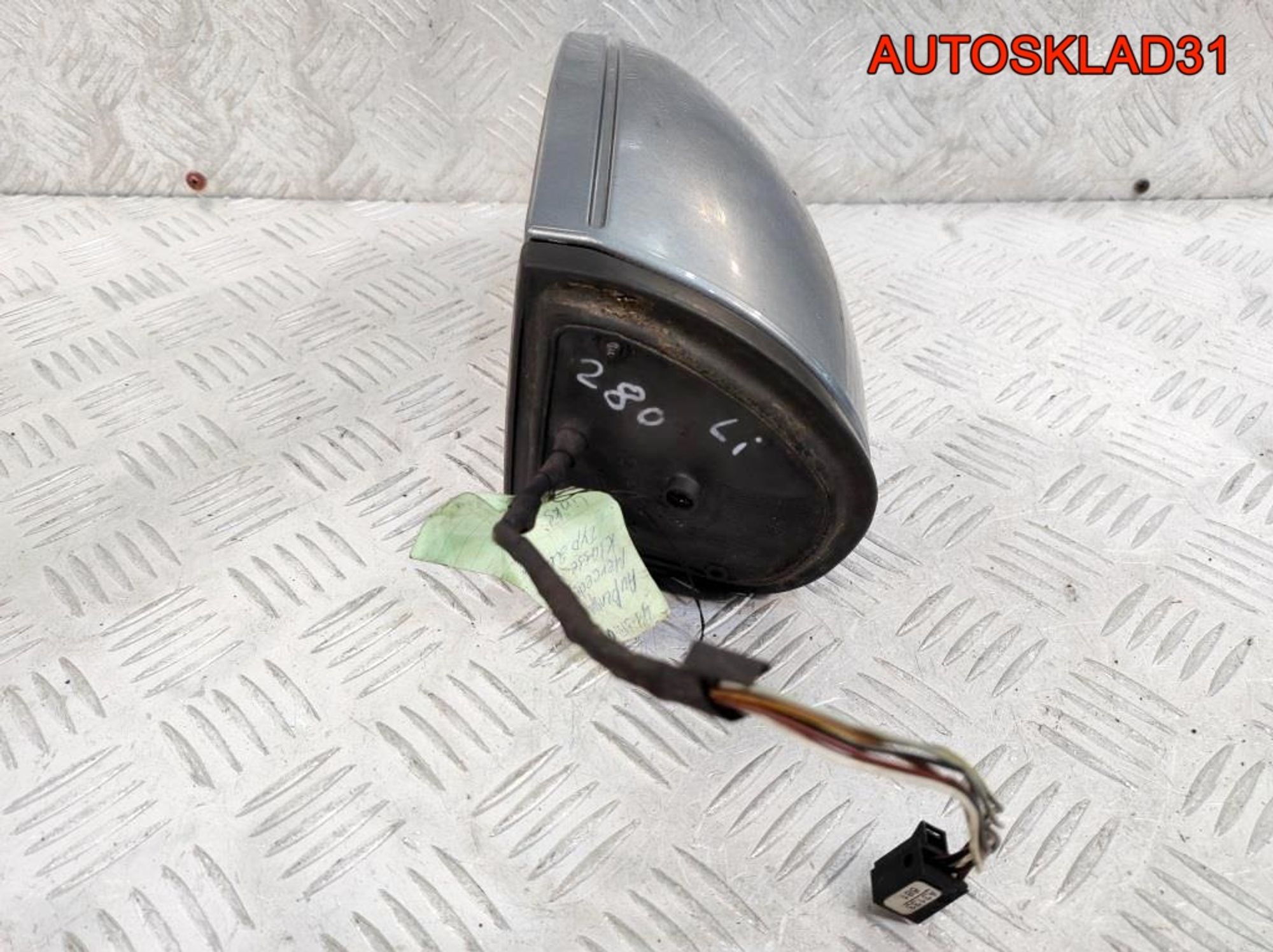 Зеркало левое 7 контактов Mercedes W203 Рестайлинг, 3200 рублей, Дубовое