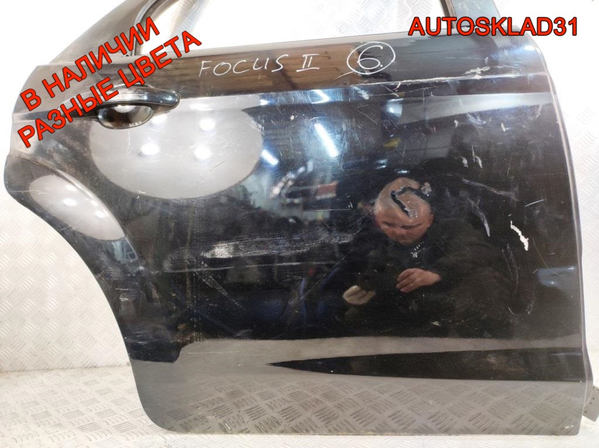 Дверь задняя правая Ford Focus 21702402 Рестайлинг, 11000 рублей, Дубовое