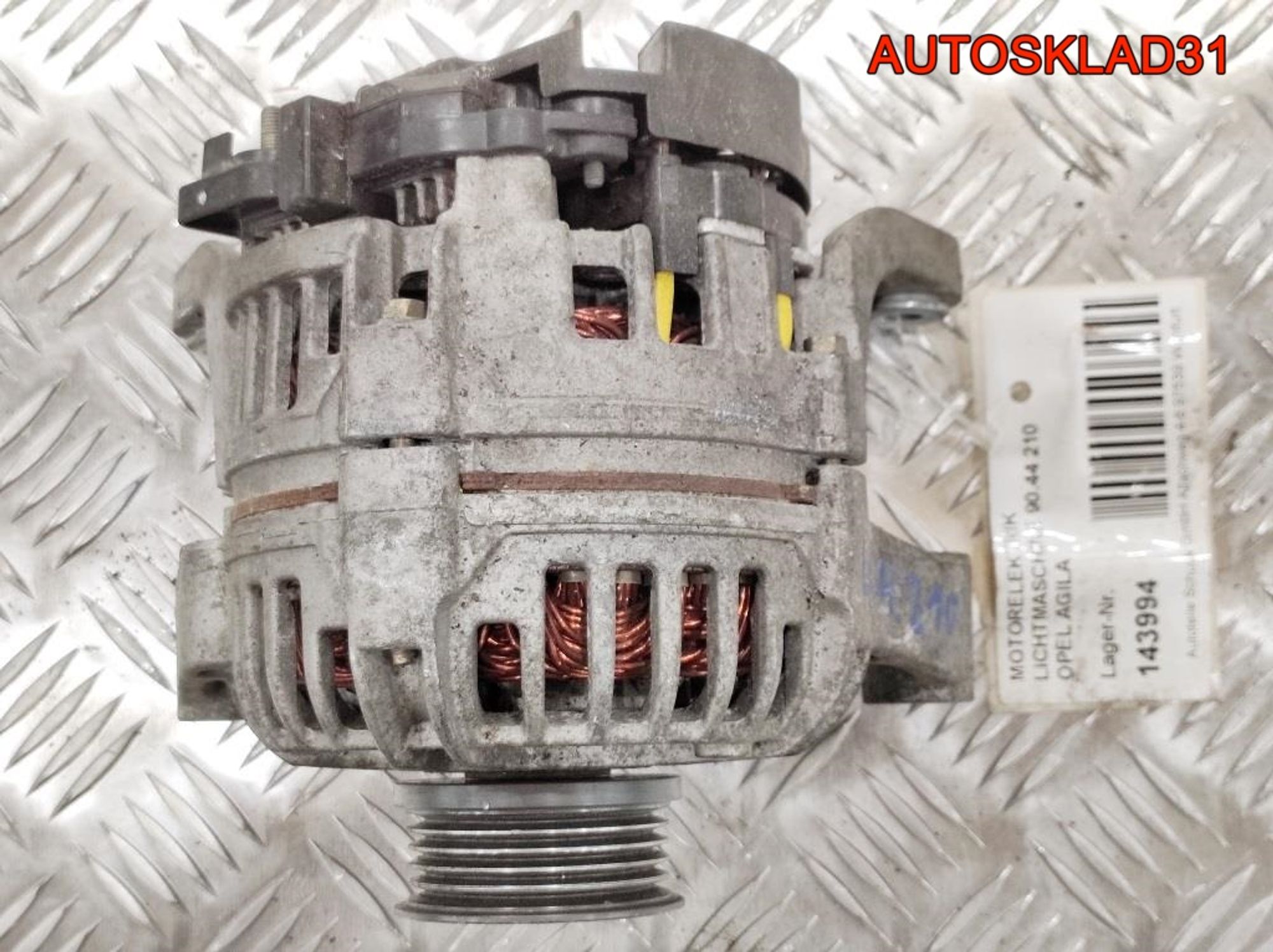 Генератор 70A Opel Agila Z14XEP Бензин 24437119 (Р), 4500 рублей, Дубовое