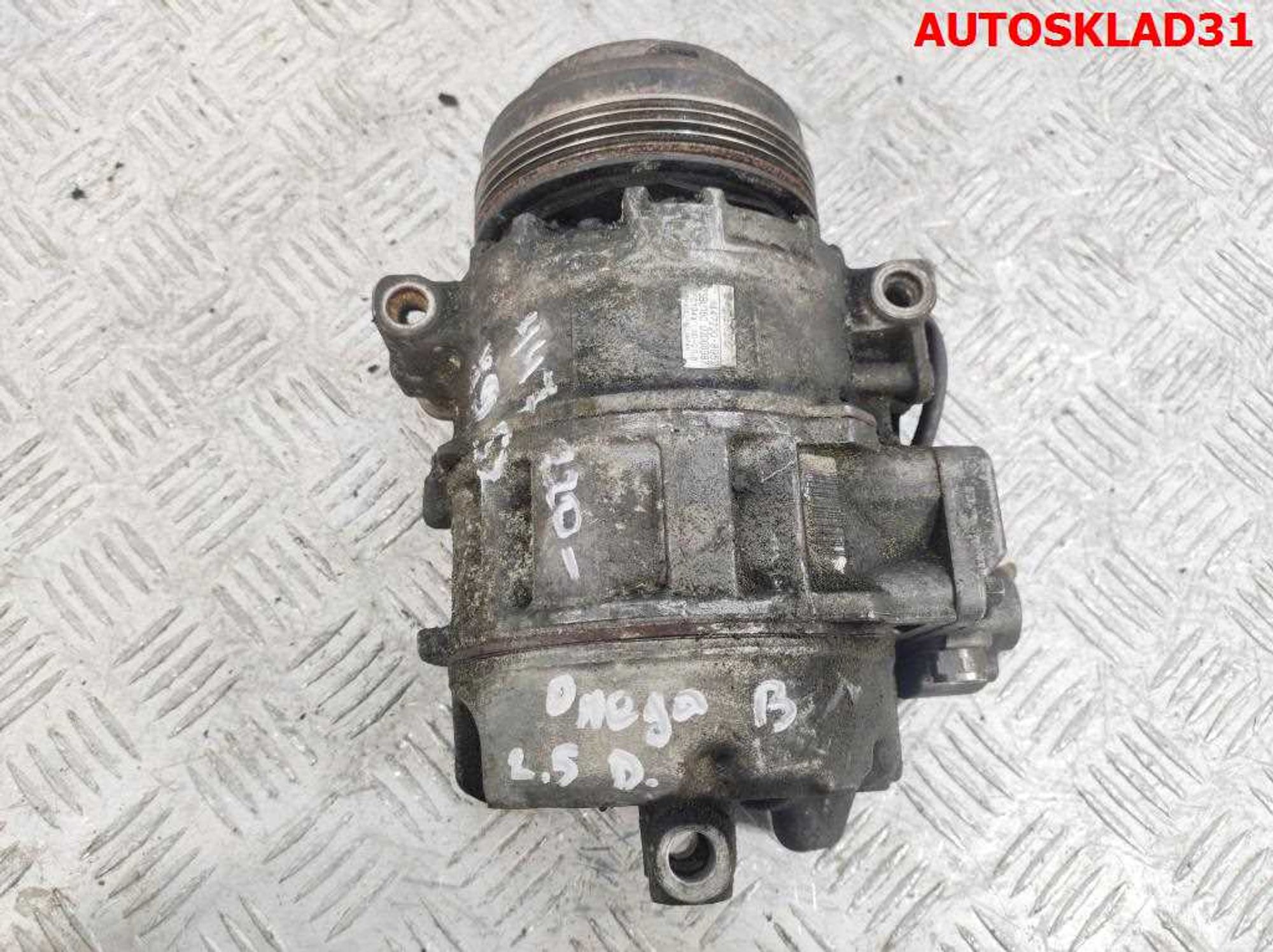 Компрессор кондиционера Opel Omega B 2.5 Y25DT 4472208952, 4000 рублей, Дубовое