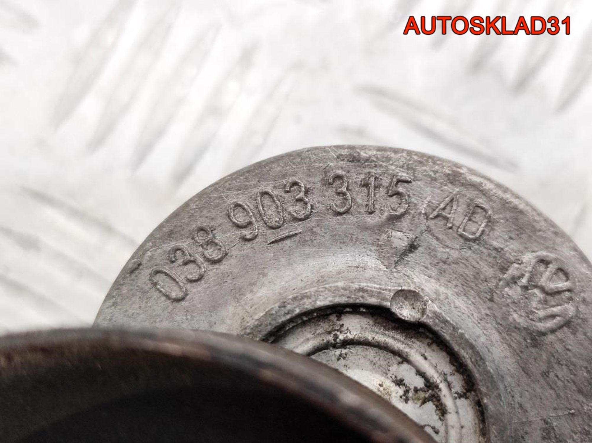 Натяжитель ремня Audi A4 B6 1,9 Дизель 038903315AD, 500 рублей, Дубовое