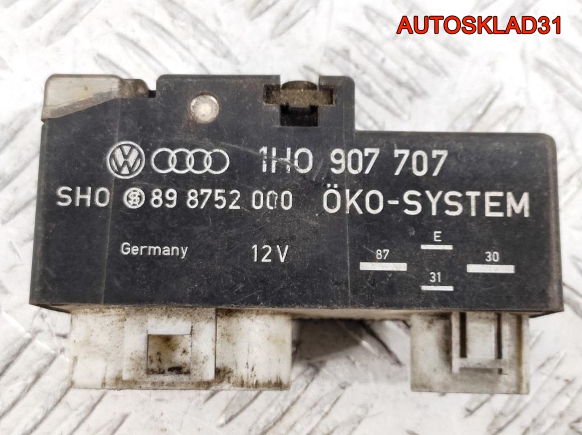 Блок управления вентилятором VW Golf 3 1H0907707, 1800 рублей, Дубовое