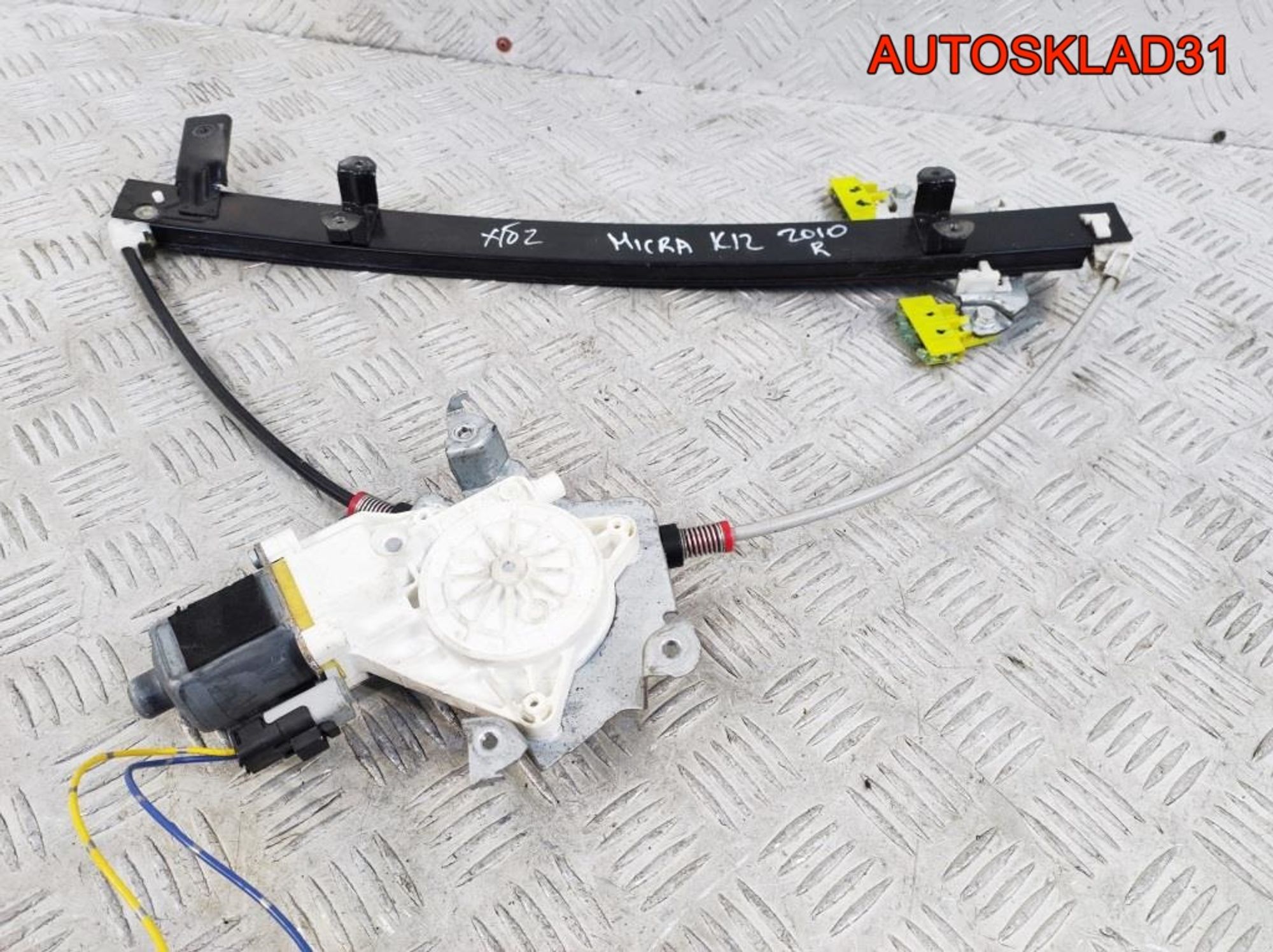 Стеклоподъемник передний правый Nissan Micra K12, 2500 рублей, Дубовое