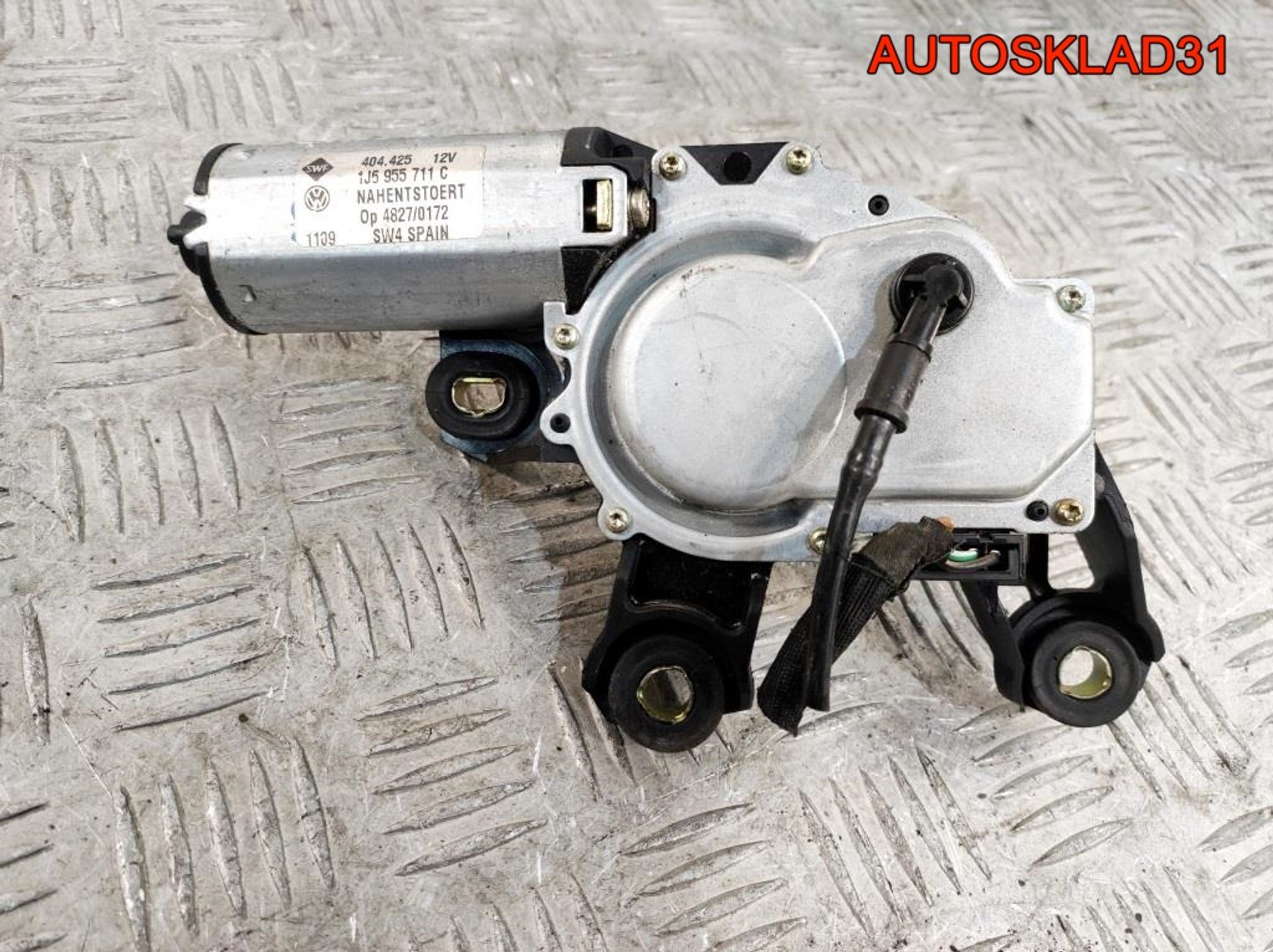 Моторчик стеклоочистителя задний Skoda Octavia A4 1J6955711C, 2700 рублей, Дубовое