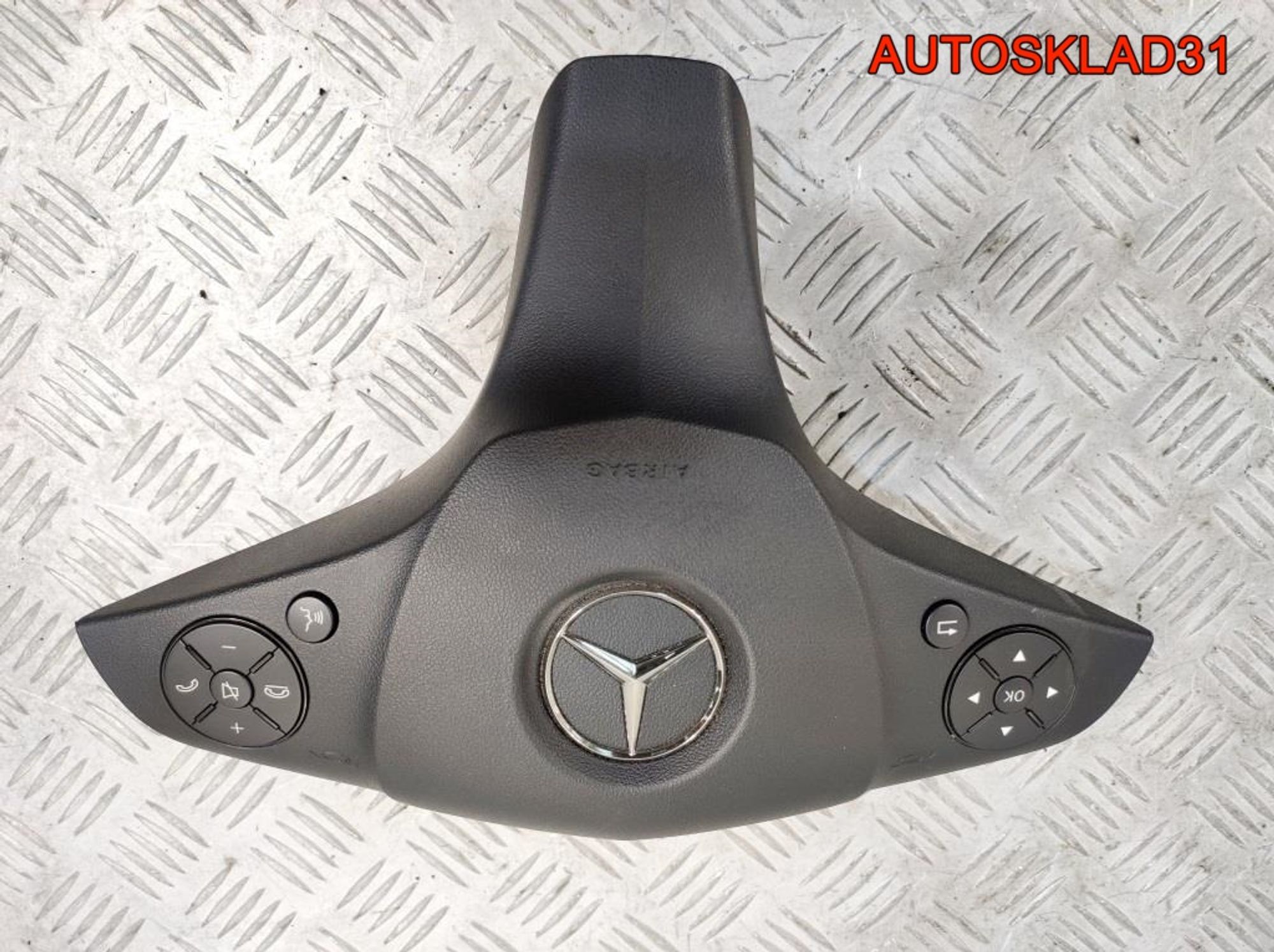 Подушка безопасности в руль Mercedes GLK X204 A00086057029116, 7000 рублей, Дубовое