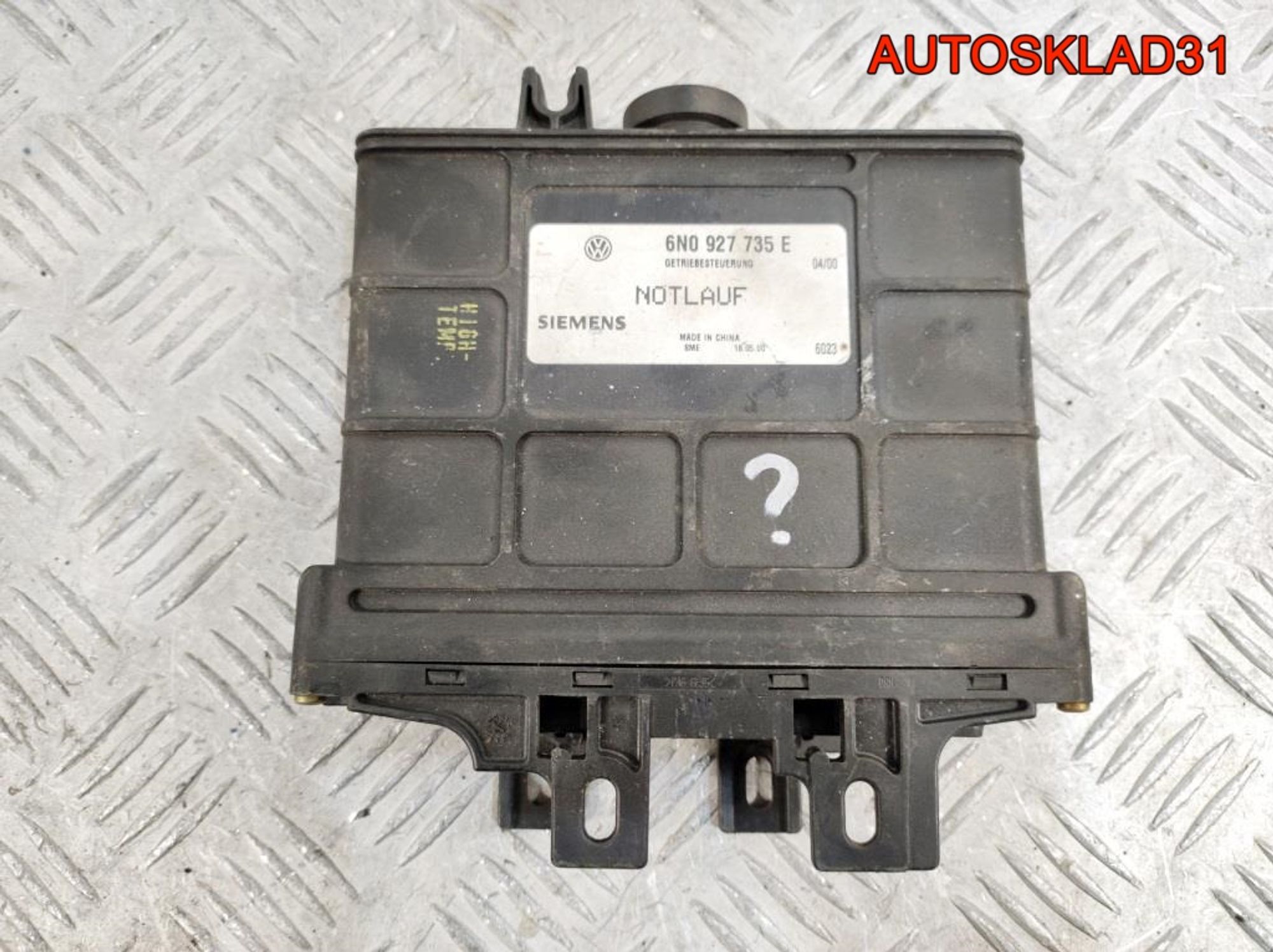 Блок управления АКПП Volkswagen Lupo 6N0927735E, 2300 рублей, Дубовое
