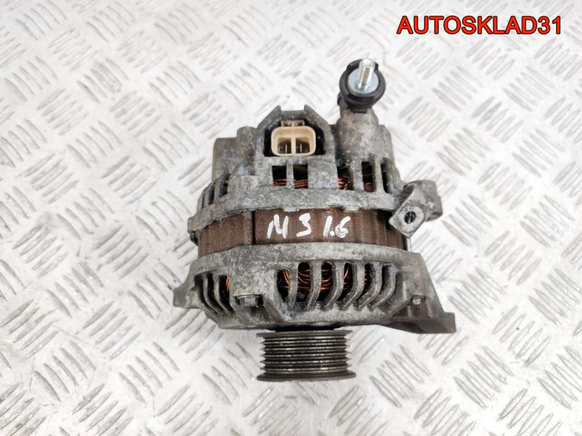 Генератор 80A Mazda 3 BK 1,6 Бензин A2TC0091, 7000 рублей, Дубовое