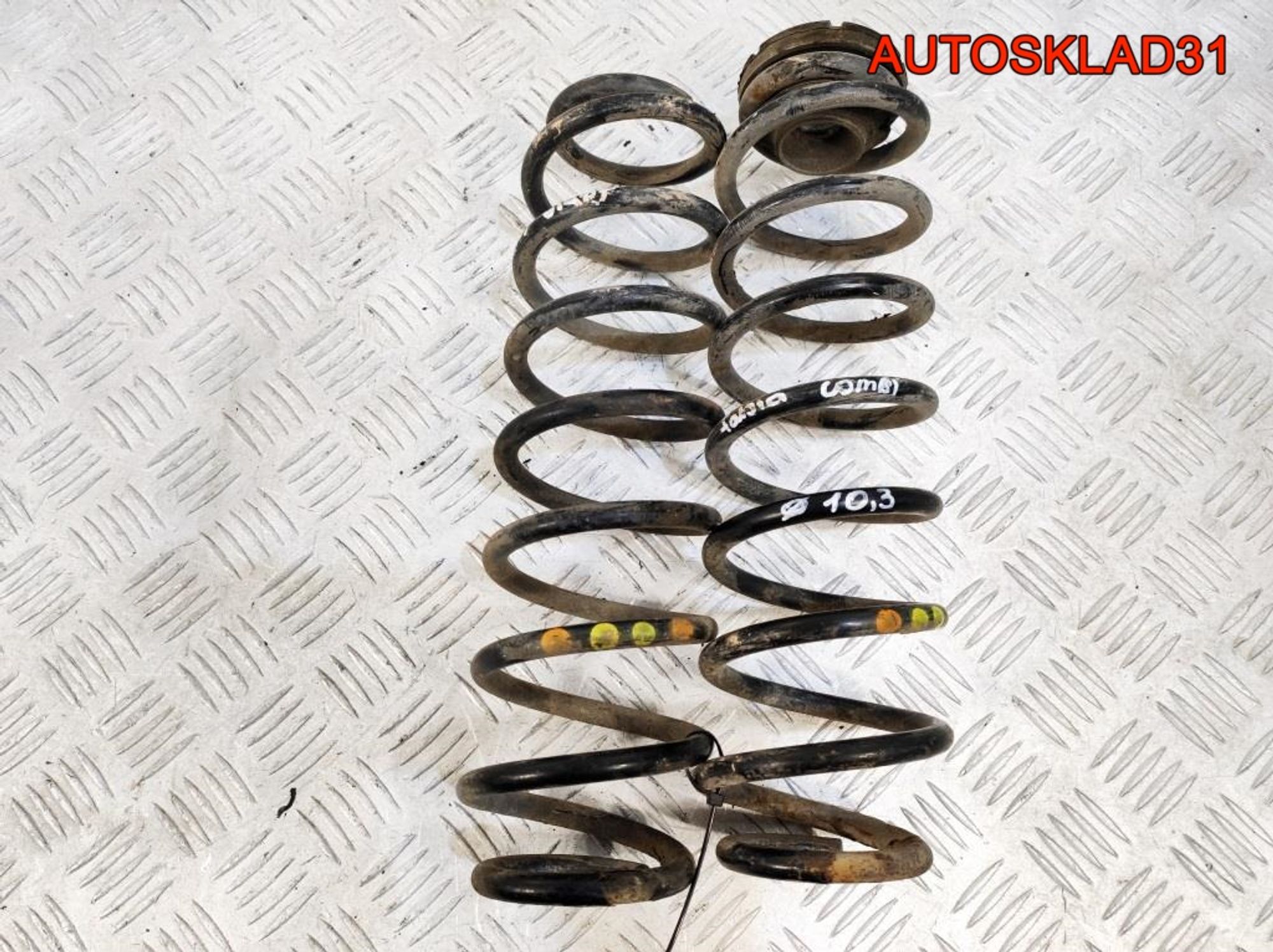 Пружина задняя комплект Skoda Fabia 6Q0511115M, 1800 рублей, Дубовое