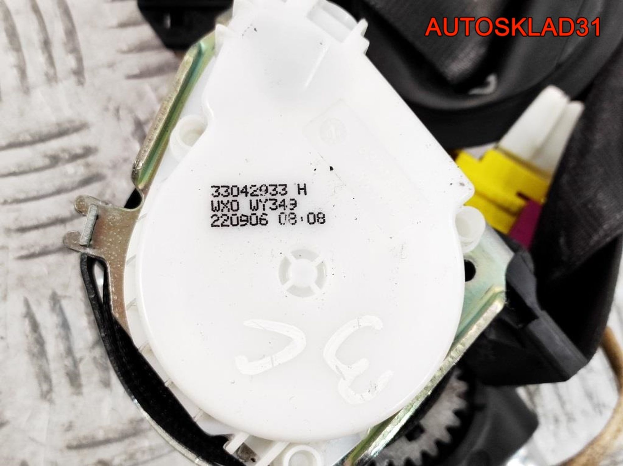 Ремень безопасности  VW Passat B6 3C1857706F, 3000 рублей, Дубовое