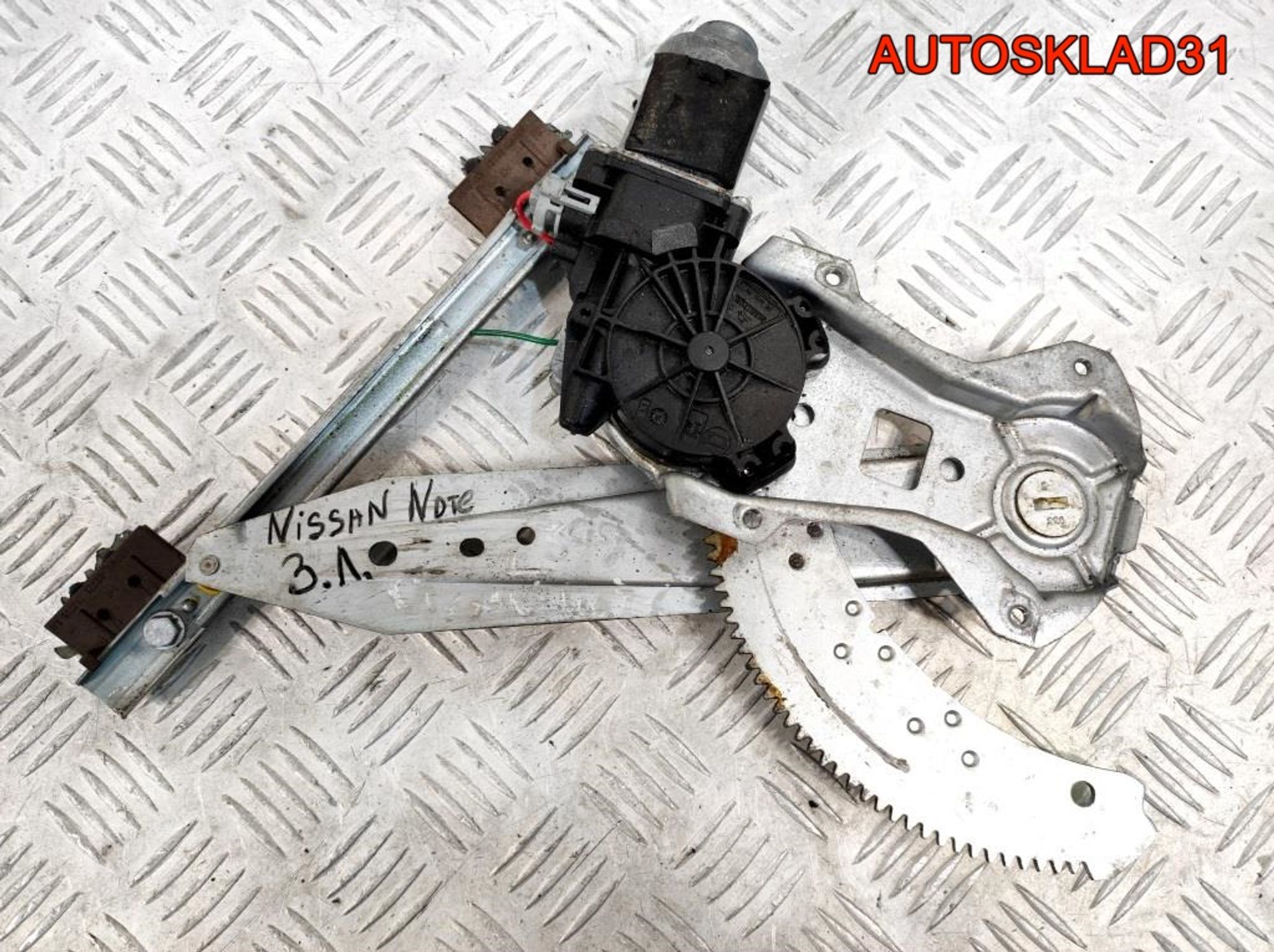 Стеклоподъемник задний левый Nissan Note E11, 1800 рублей, Дубовое