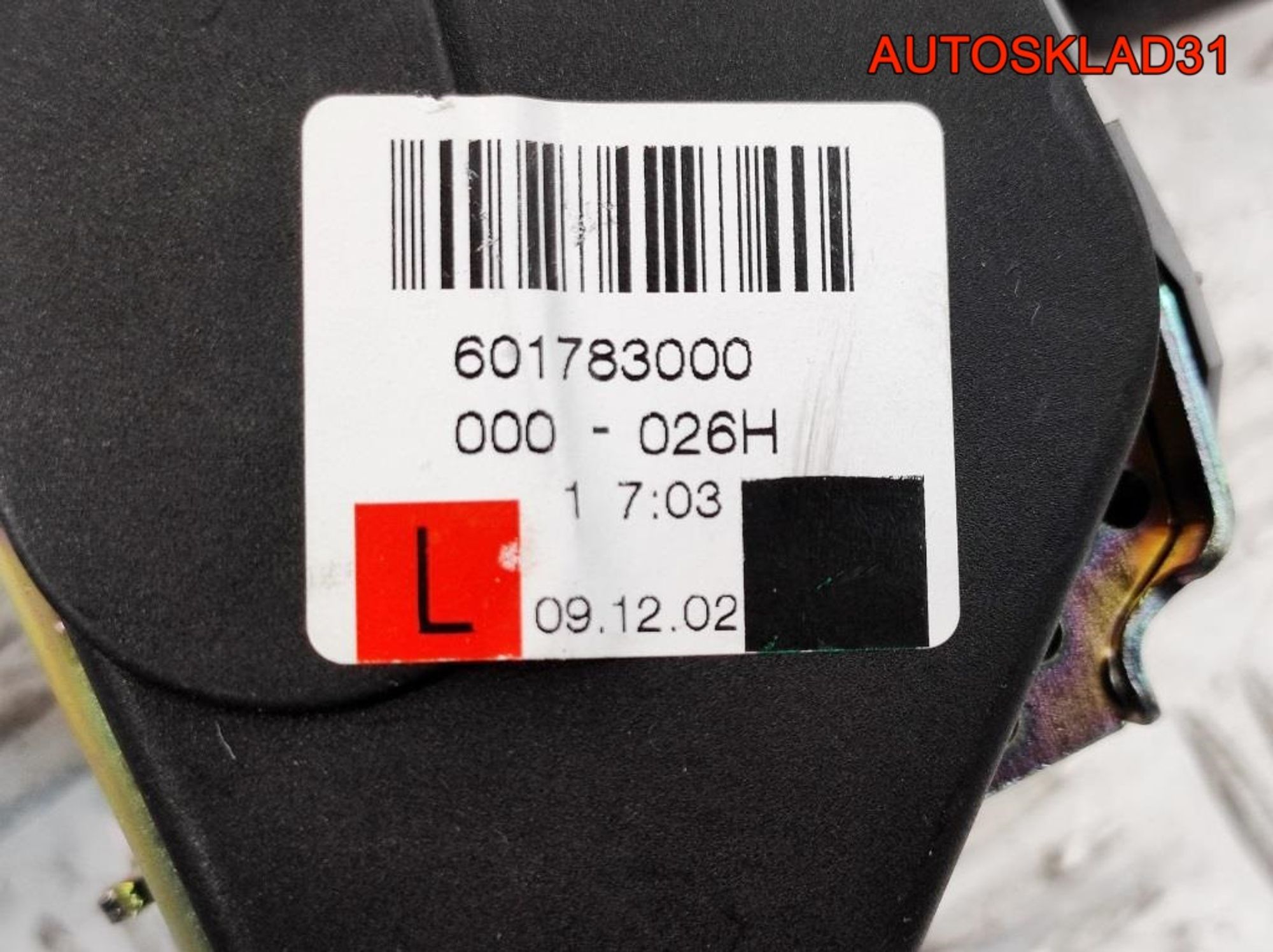 Ремень безопасности задний левый Audi A8 D3 4E0857805B, 1100 рублей, Дубовое