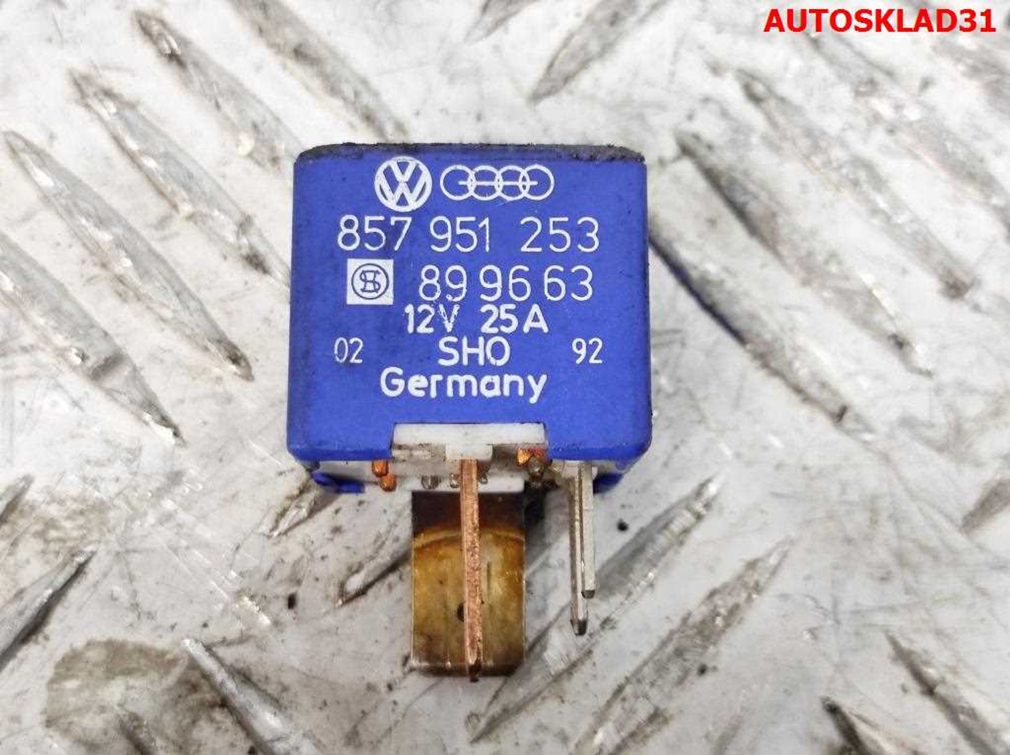 Реле бензонасоса 67 VW Golf 3 857951253, 600 рублей, Дубовое