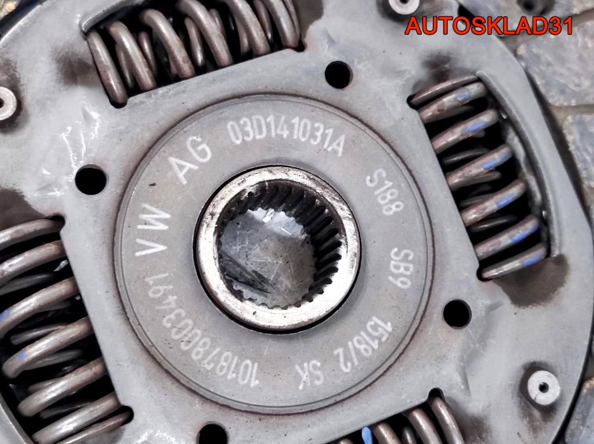 Комплект сцепления МКПП VW Polo 1,2 BBM 03D105271, 1800 рублей, Дубовое