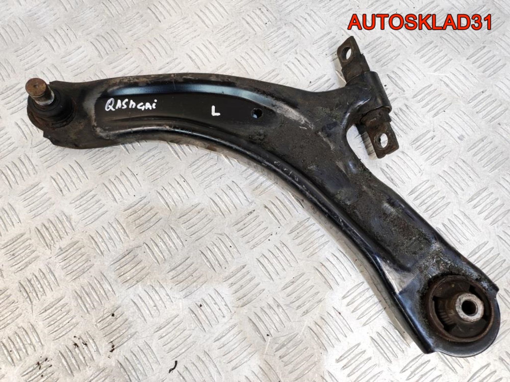 Рычаг передний левый нижний Nissan Qashqai J10, 2100 рублей, Дубовое