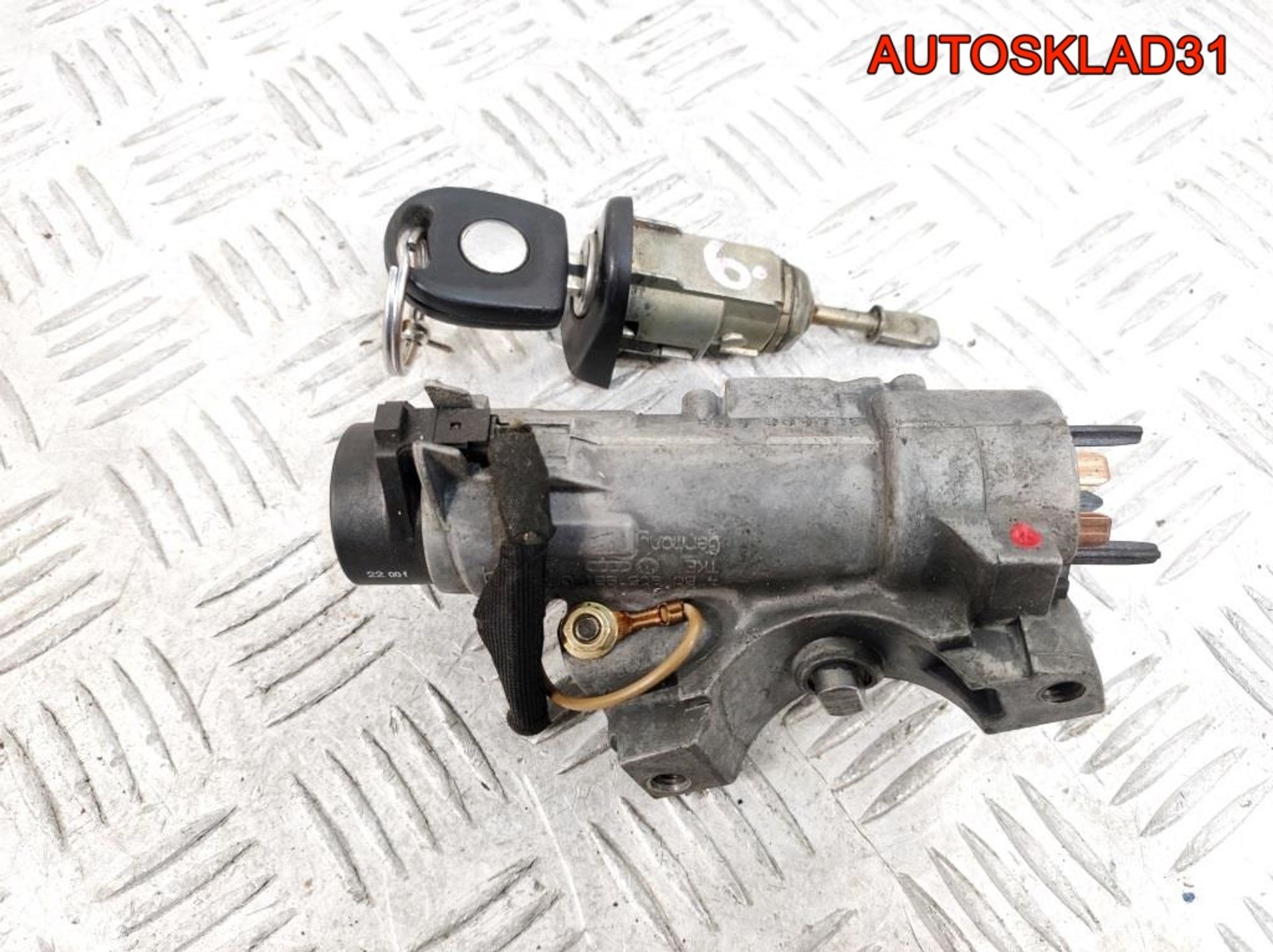 Замок зажигания комплект 6 Skoda Fabia 4B0905851C, 3600 рублей, Дубовое