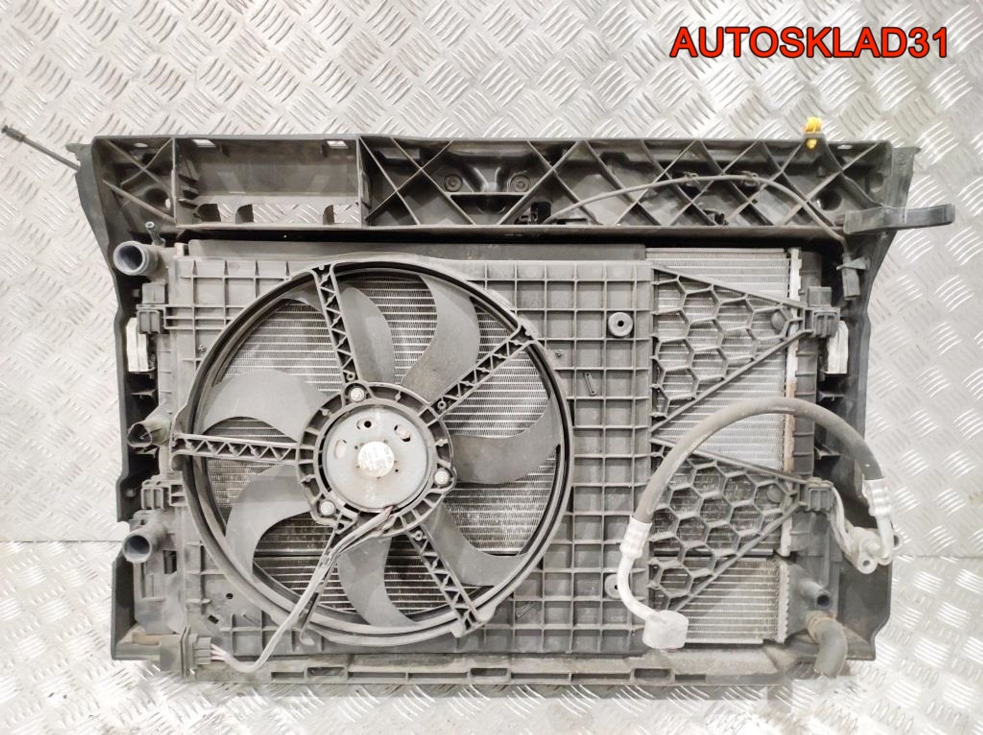 Кассета радиаторов в сборе Skoda Fabia 3 1,2 Бензин 6V0805588F (Р), 22000 рублей, Дубовое