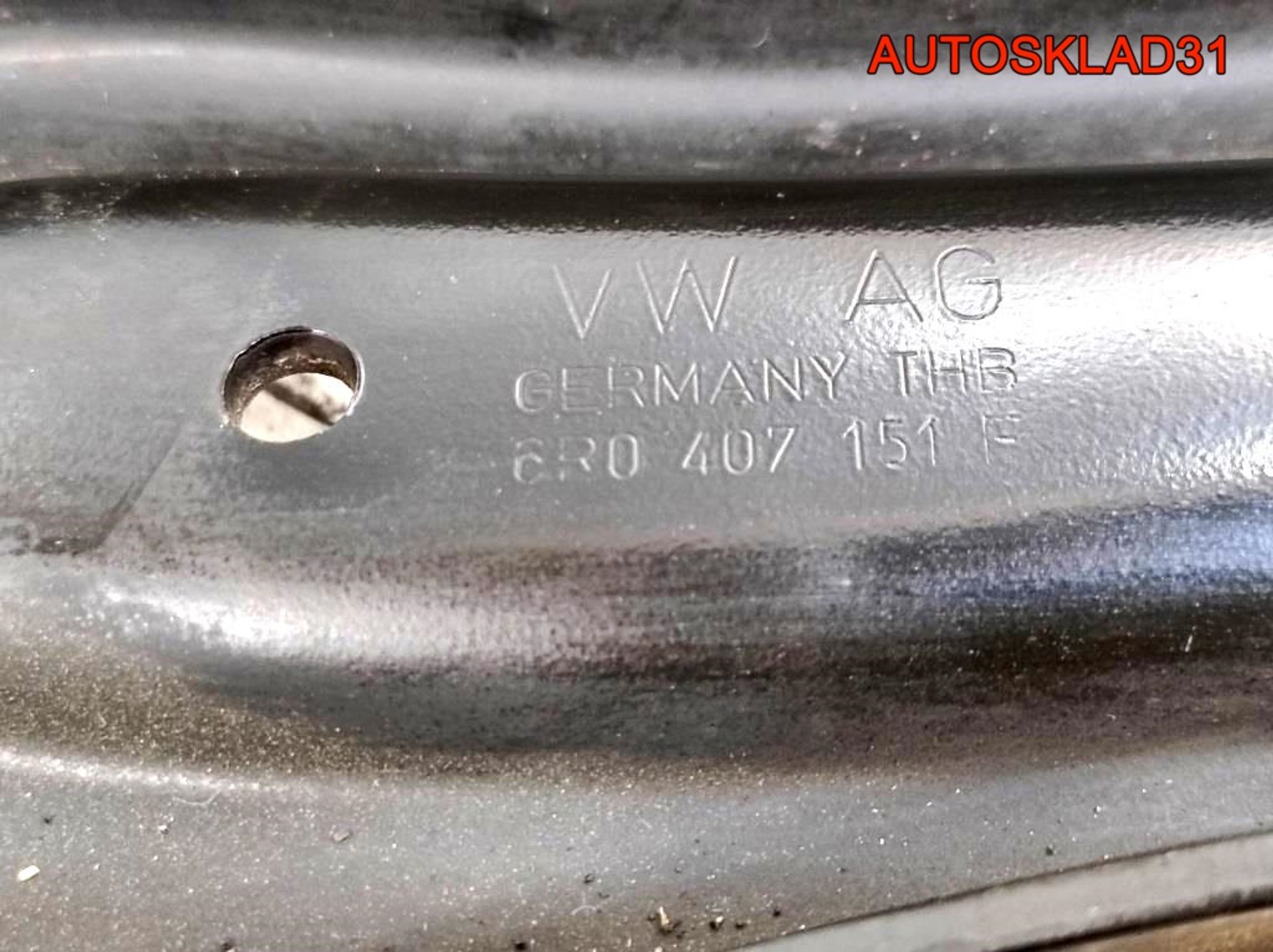 Рычаг передний левый нижний Skoda Fabia 3 6R0407151F, 2300 рублей, Дубовое