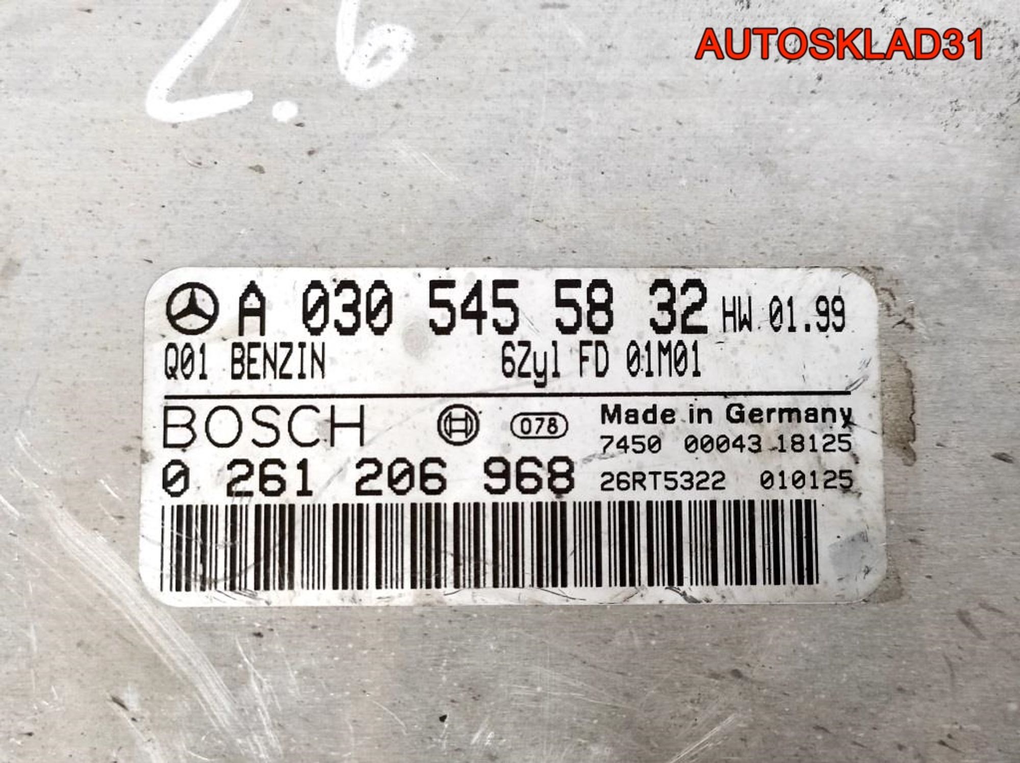 Блок ЭБУ Mercedes Benz  W203 M112.912 A0305455832, 3600 рублей, Дубовое
