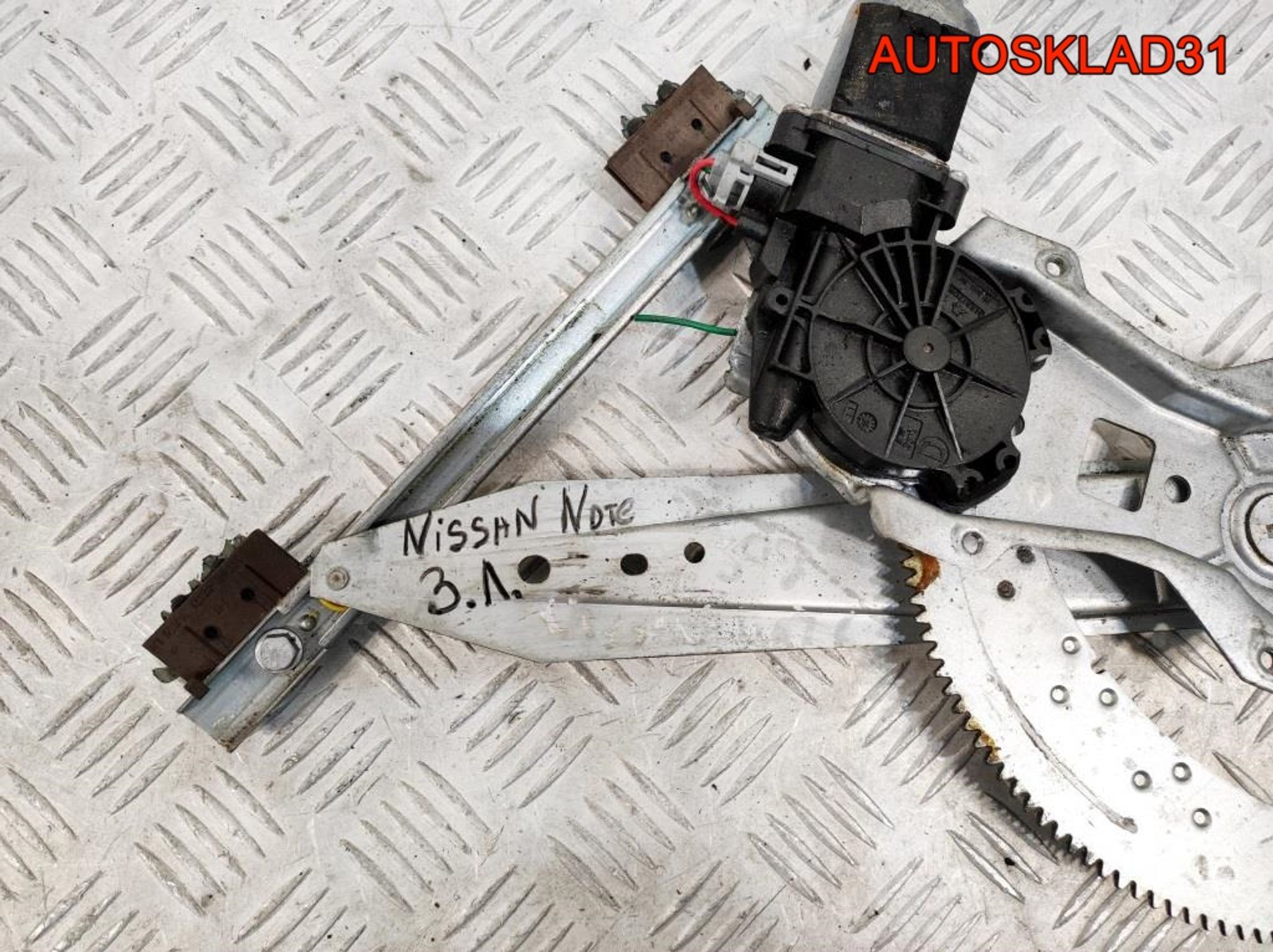 Стеклоподъемник задний левый Nissan Note E11, 1800 рублей, Дубовое