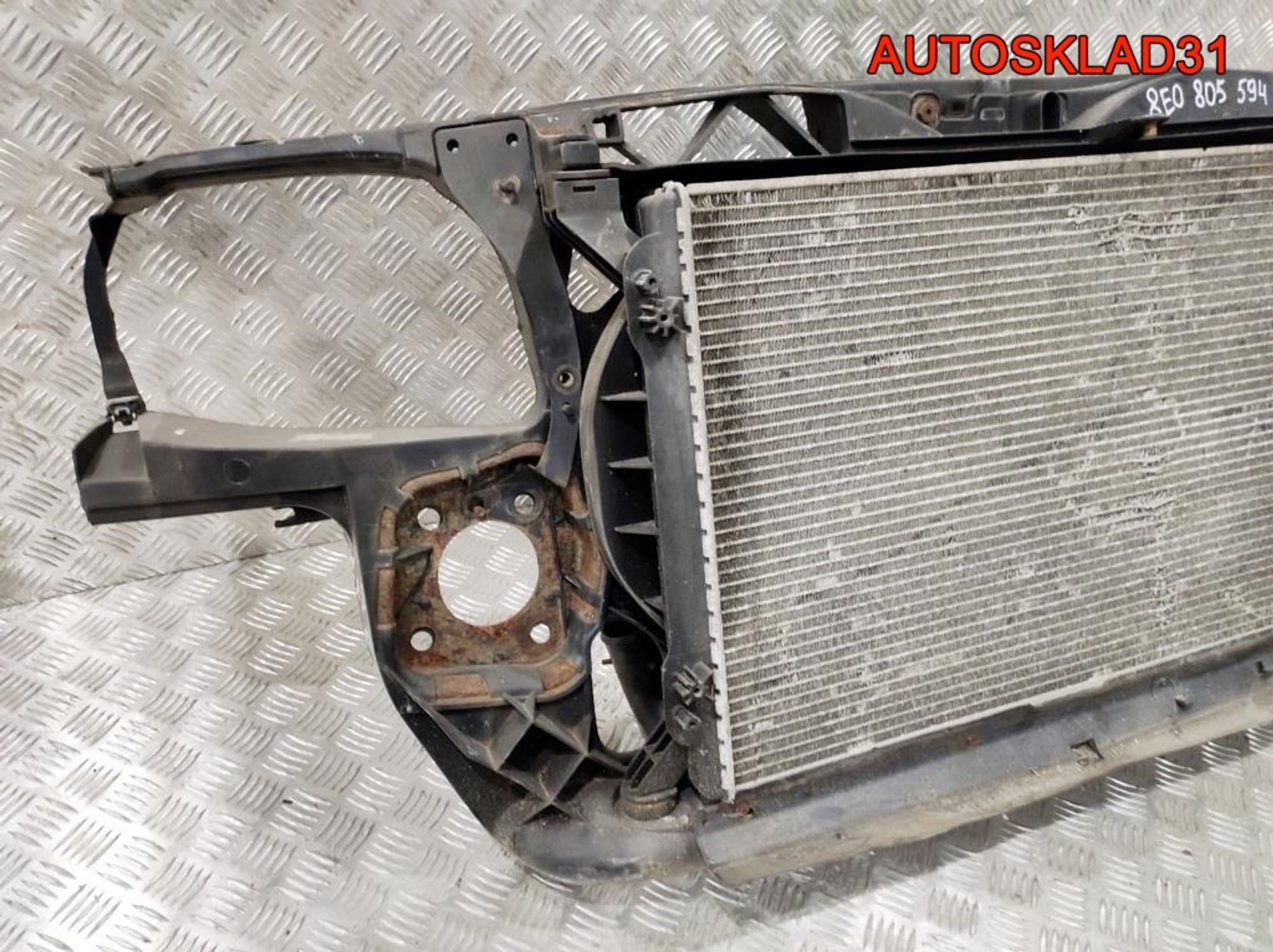 Панель передняя в сборе Audi A4 B7 2,0 TDI 8E0805594E (Р), 15000 рублей, Дубовое