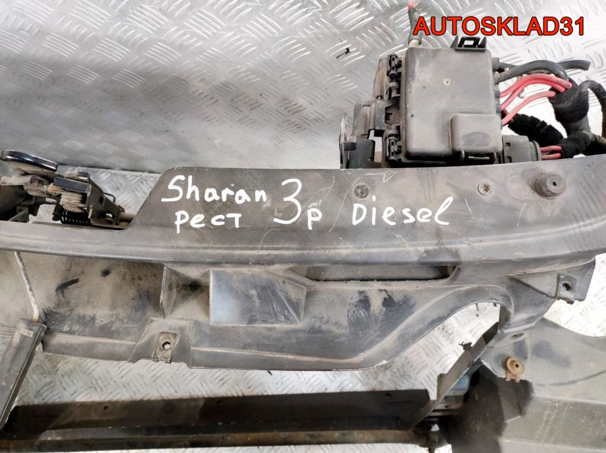 Панель передняя VW Sharan 1 Рест Дизель 7M3805598R, 6000 рублей, Дубовое