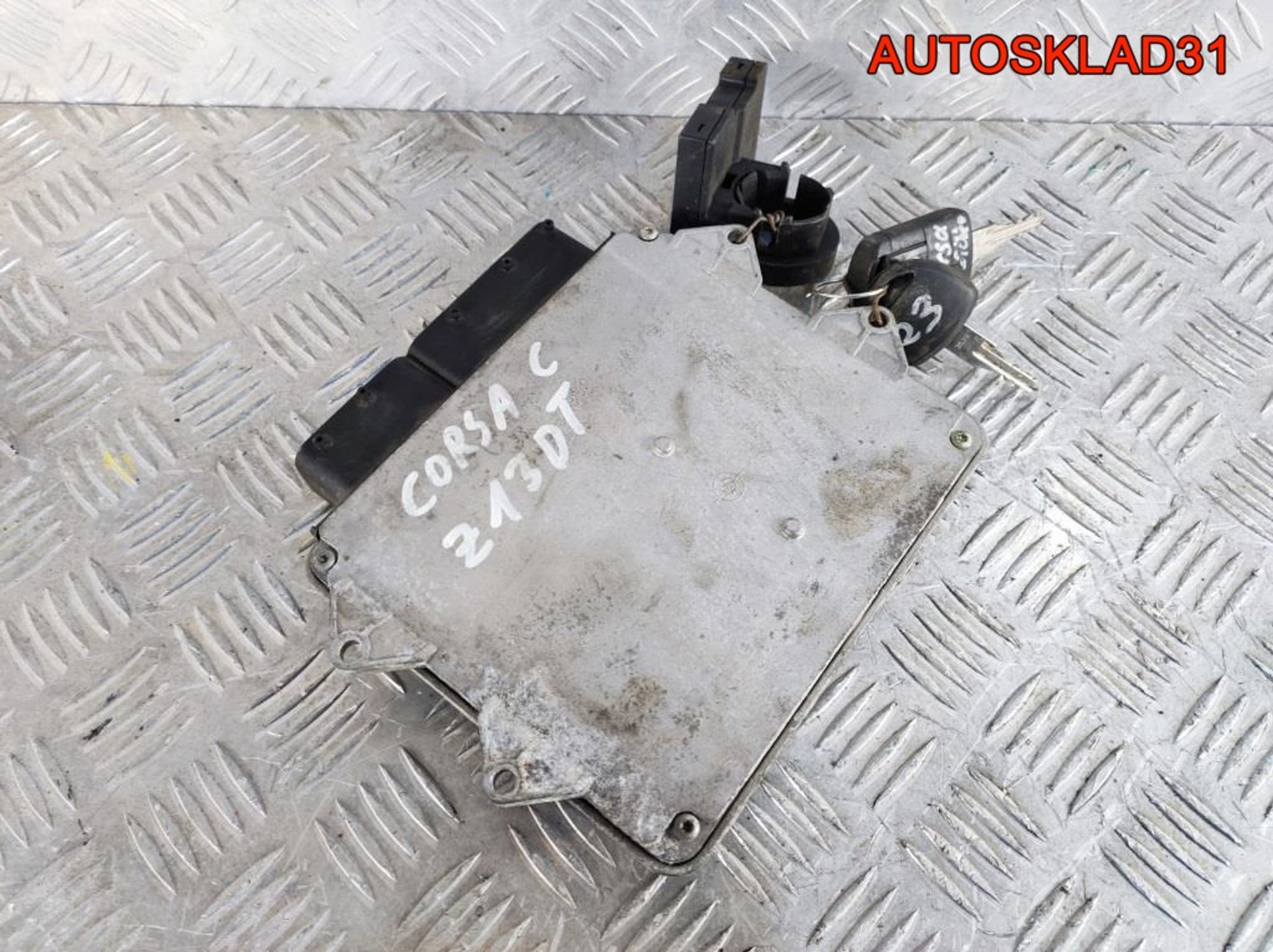 Блок эбу комплект Opel Corsa C 1,3 Z13DT 55190069, 8100 рублей, Дубовое
